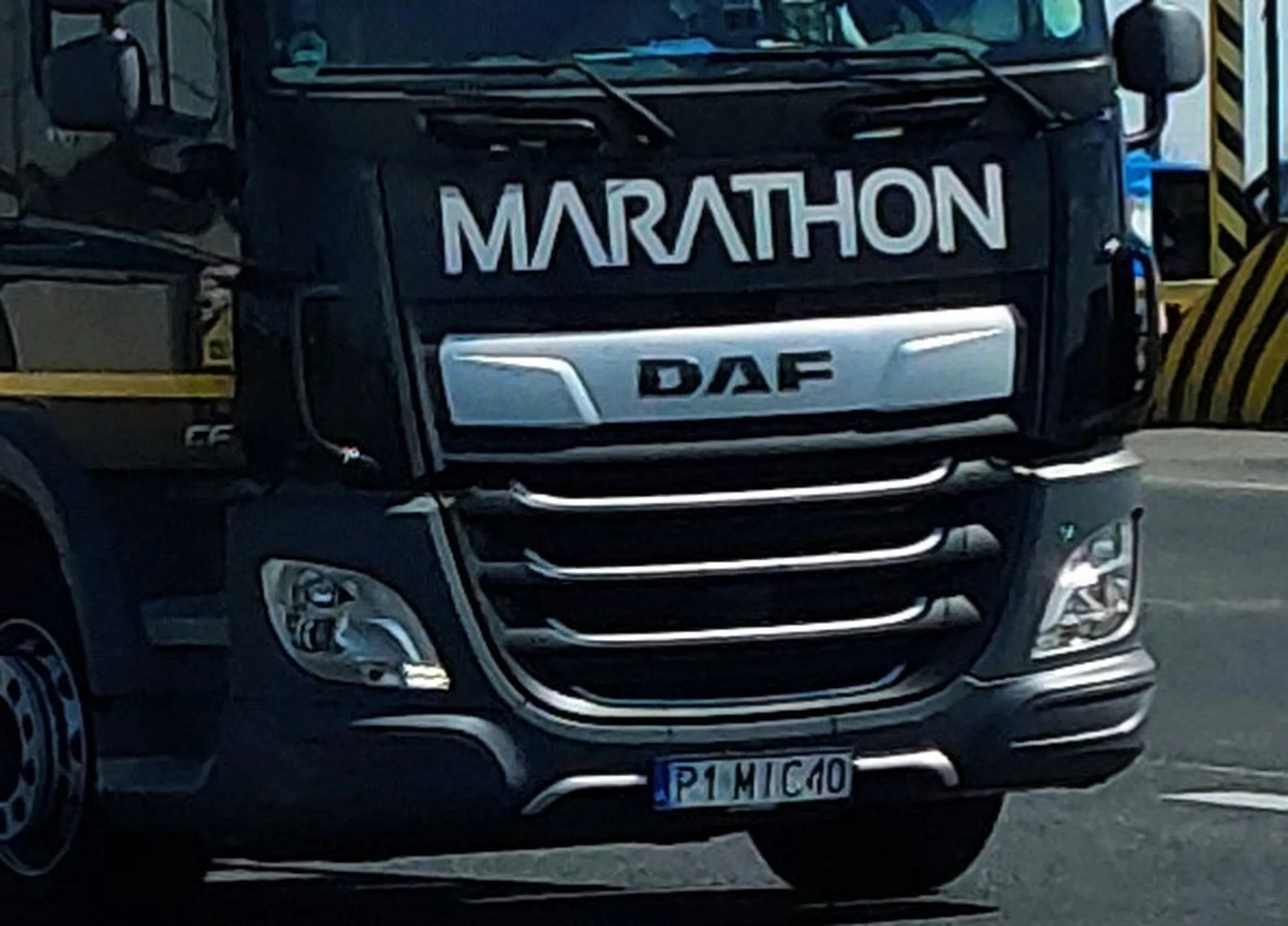 Fajny numer, blacha P1 MIC40