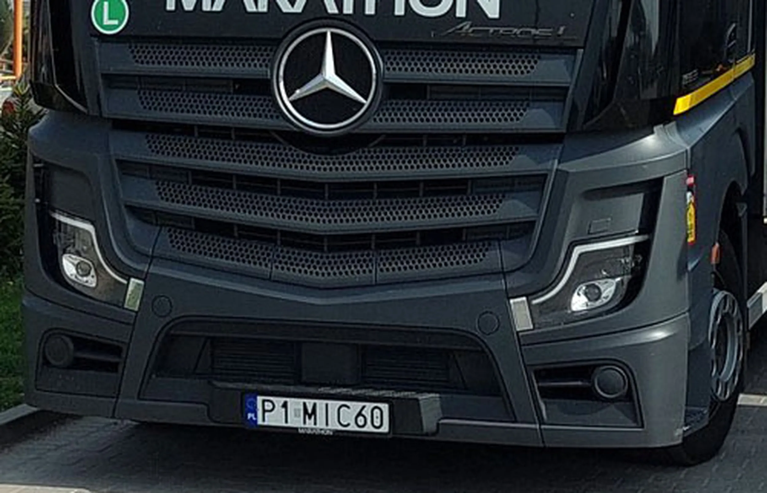 Fajny numer, blacha P1 MIC60