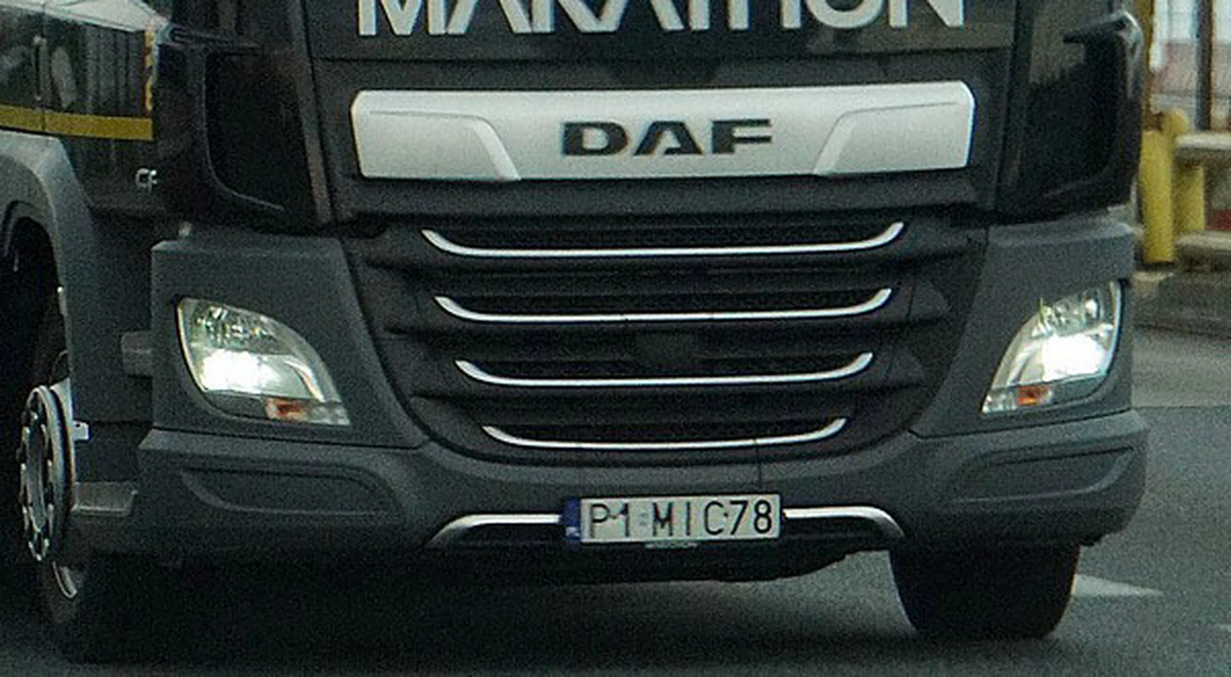 Fajny numer, blacha P1 MIC78