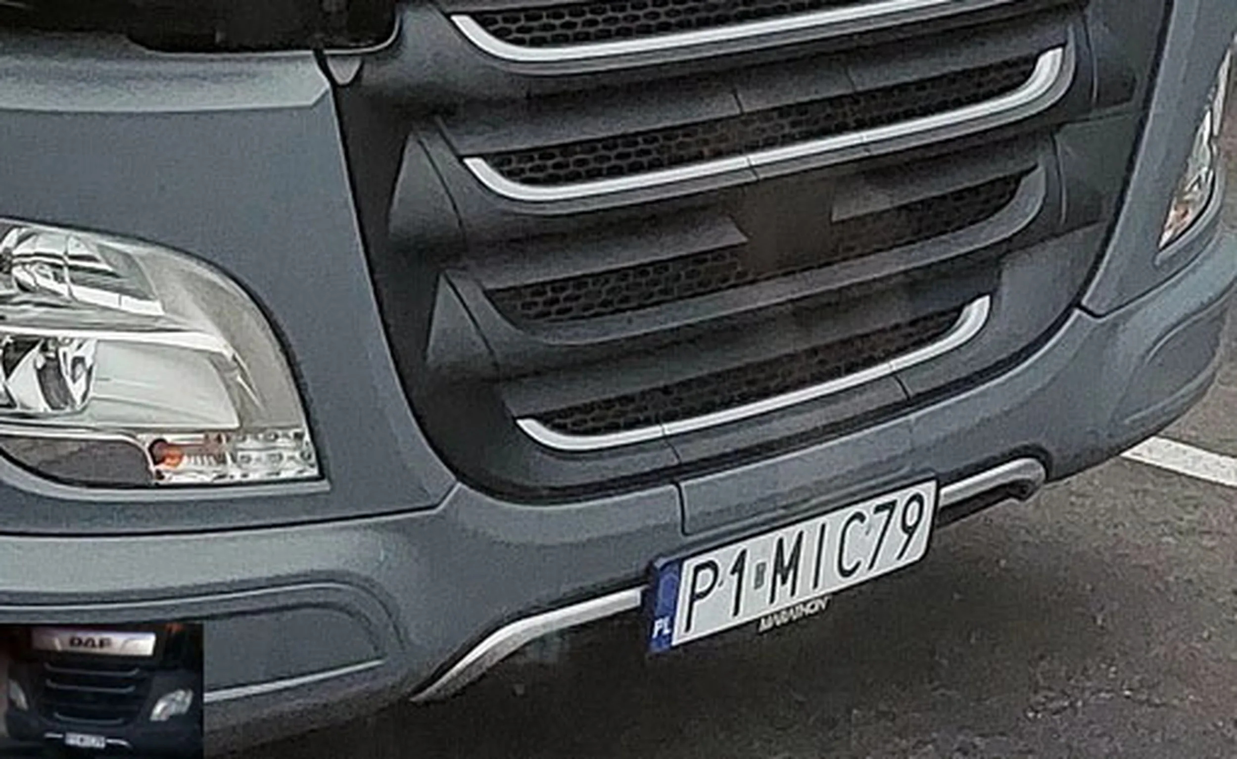 Fajny numer, blacha P1 MIC79