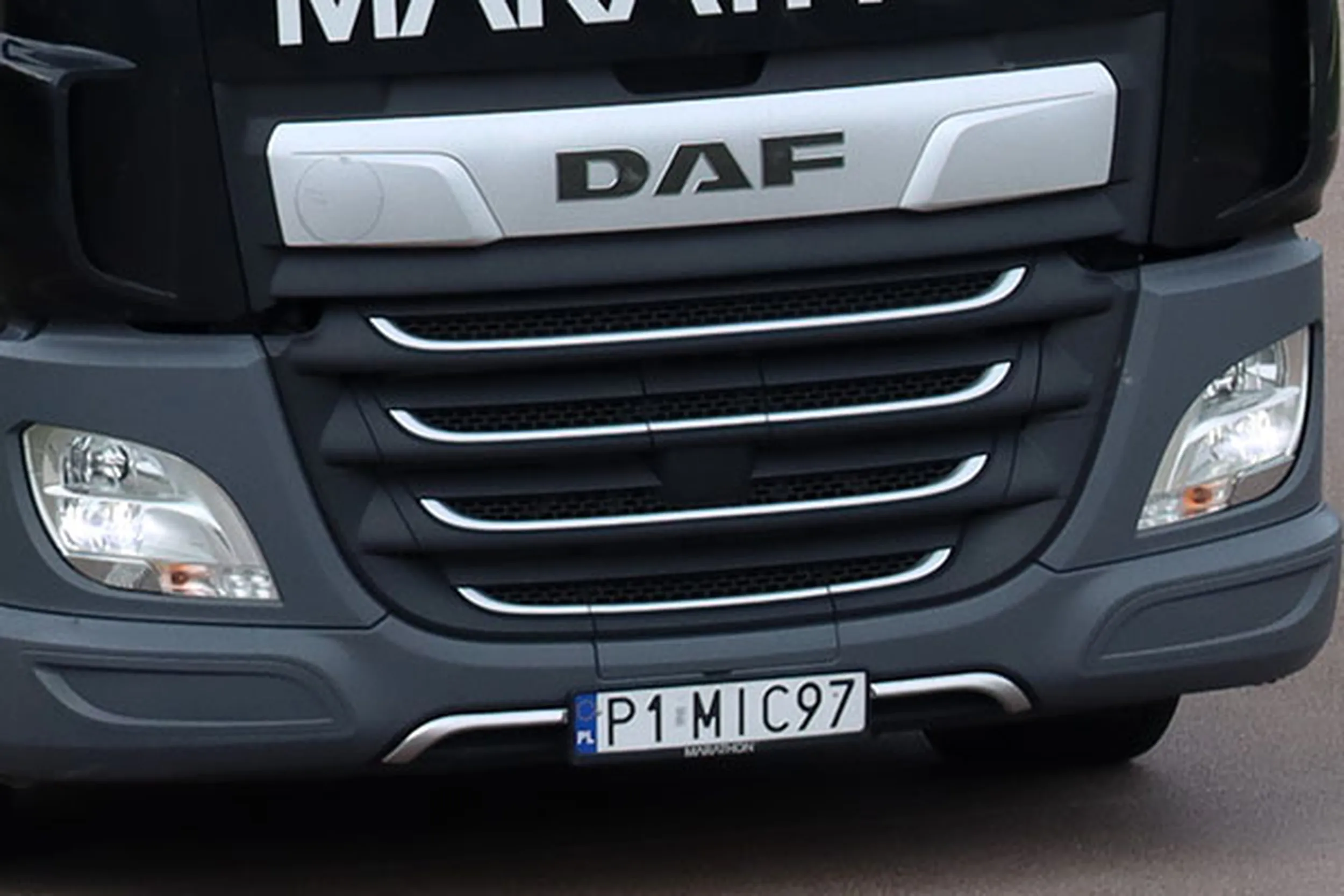 Fajny numer, blacha P1 MIC97