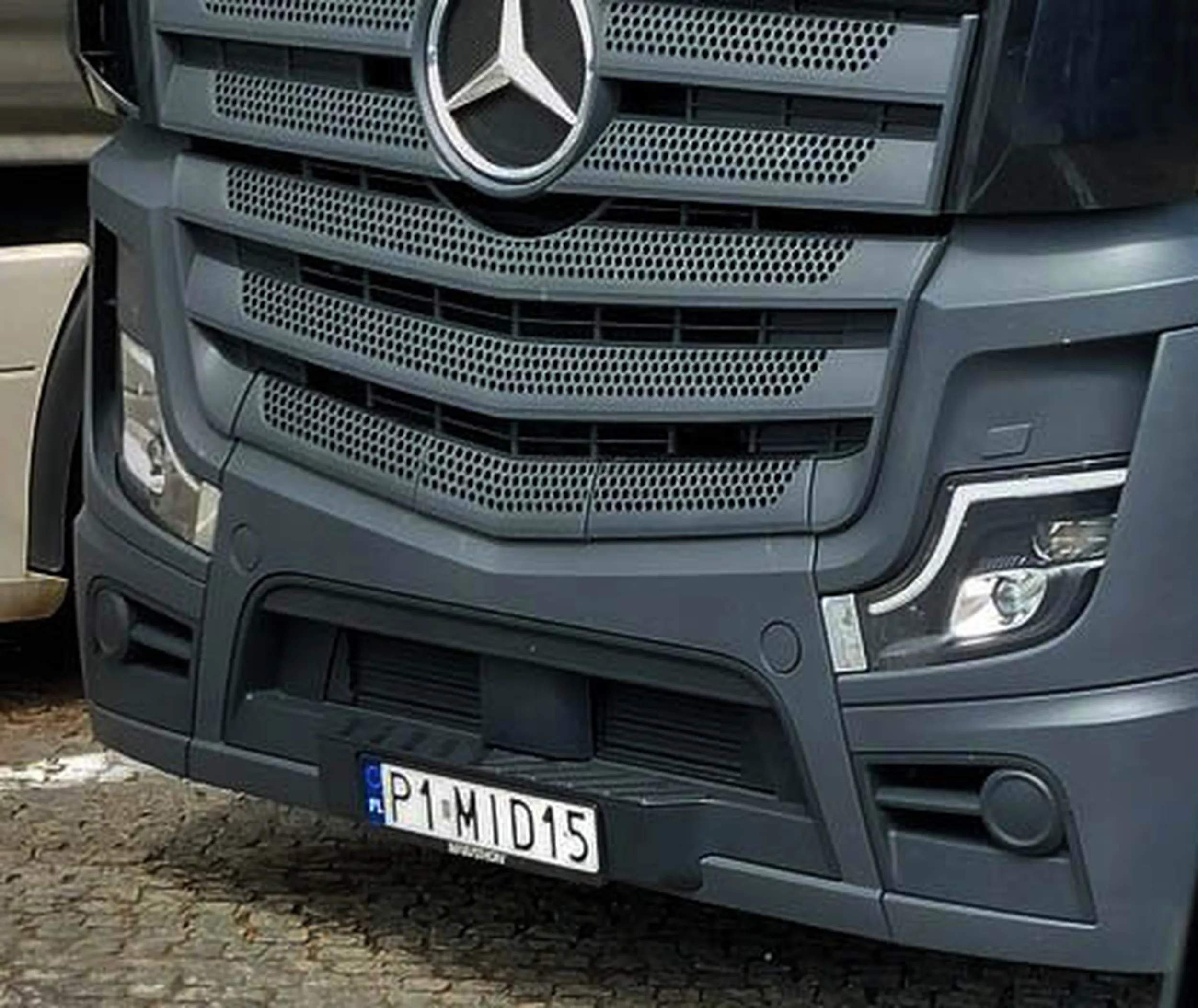 Fajny numer, blacha P1 MID15