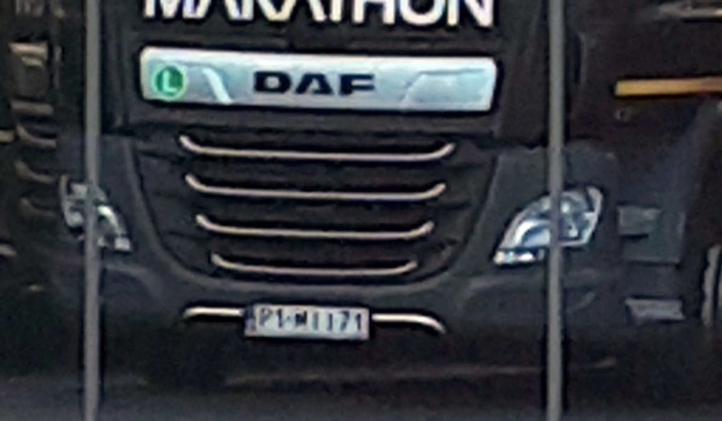 Fajny numer, blacha P1 MII71