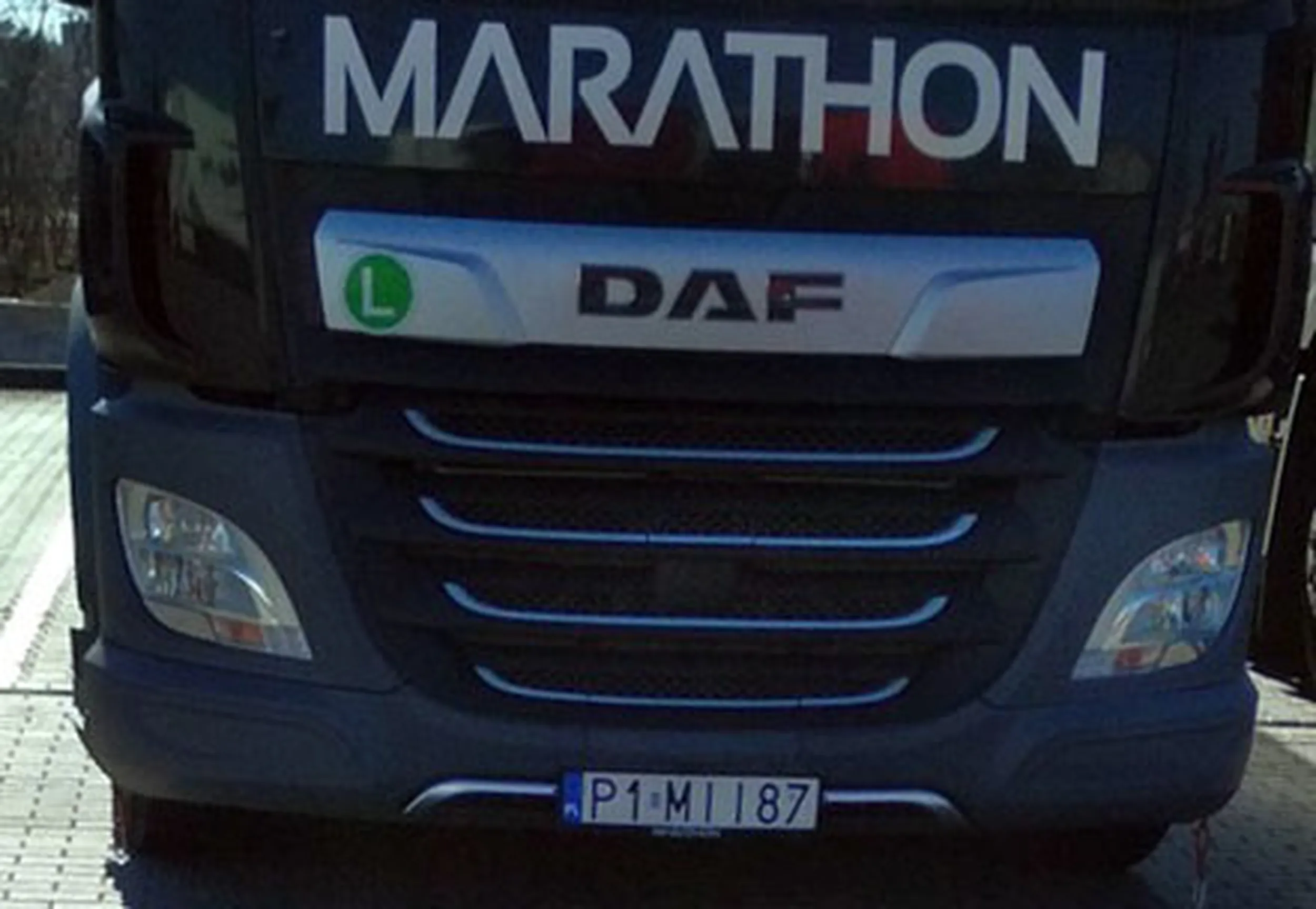 Fajny numer, blacha P1 MII87