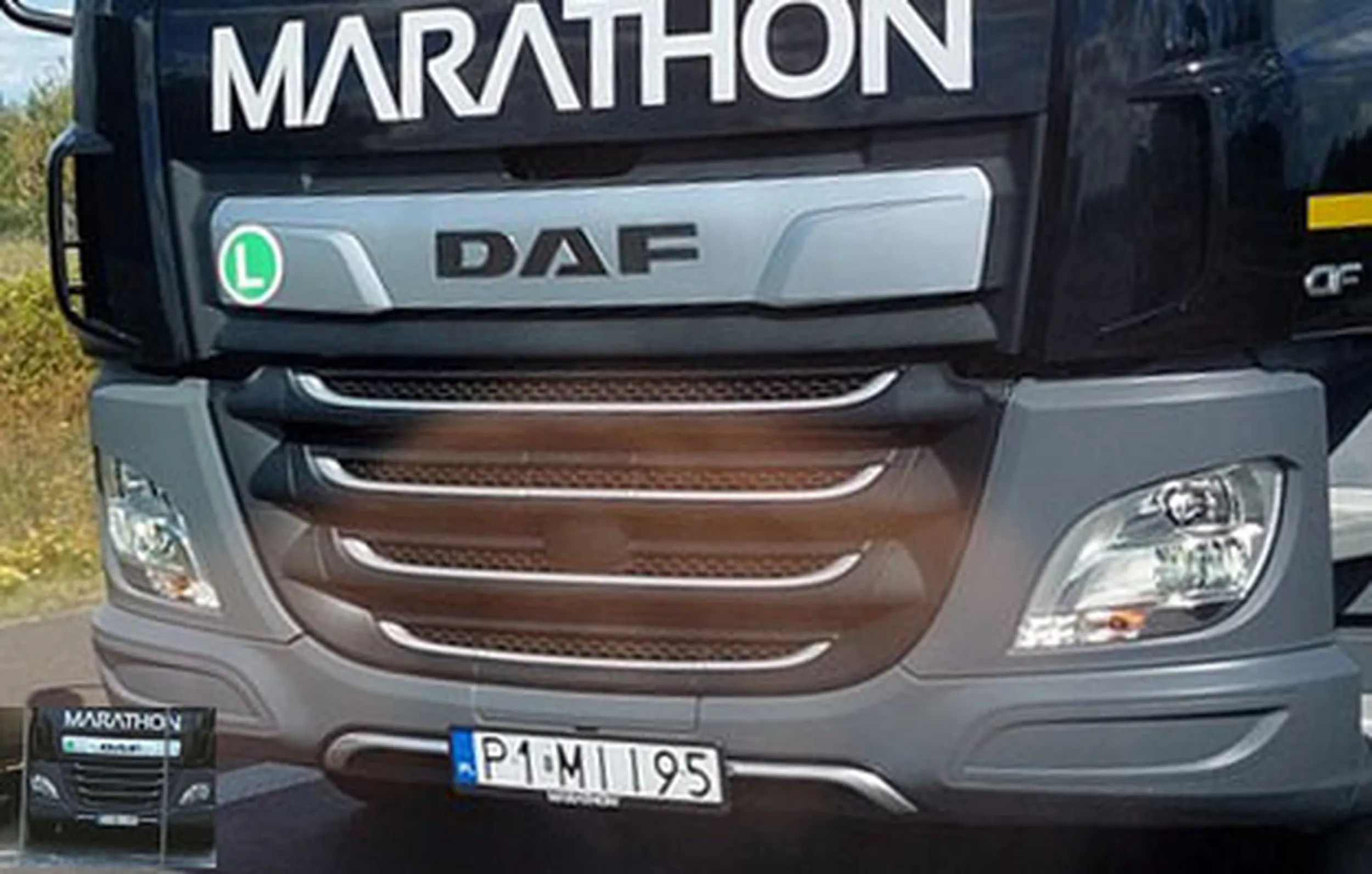 Fajny numer, blacha P1 MII95