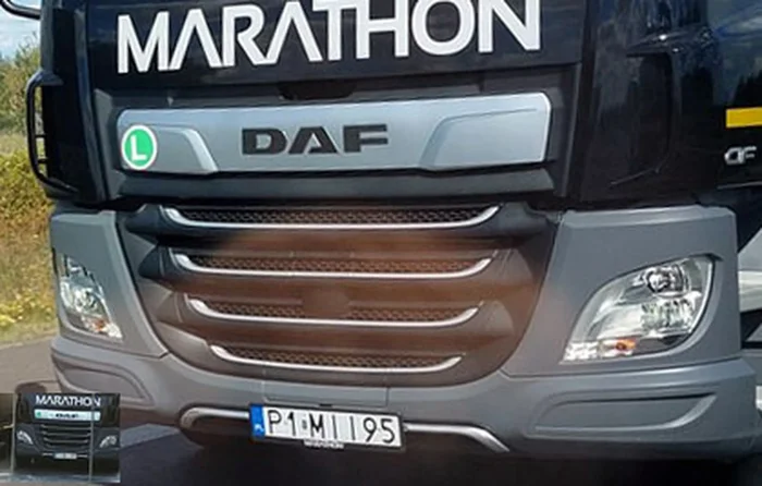 Fajny numer, blacha P1 MII95