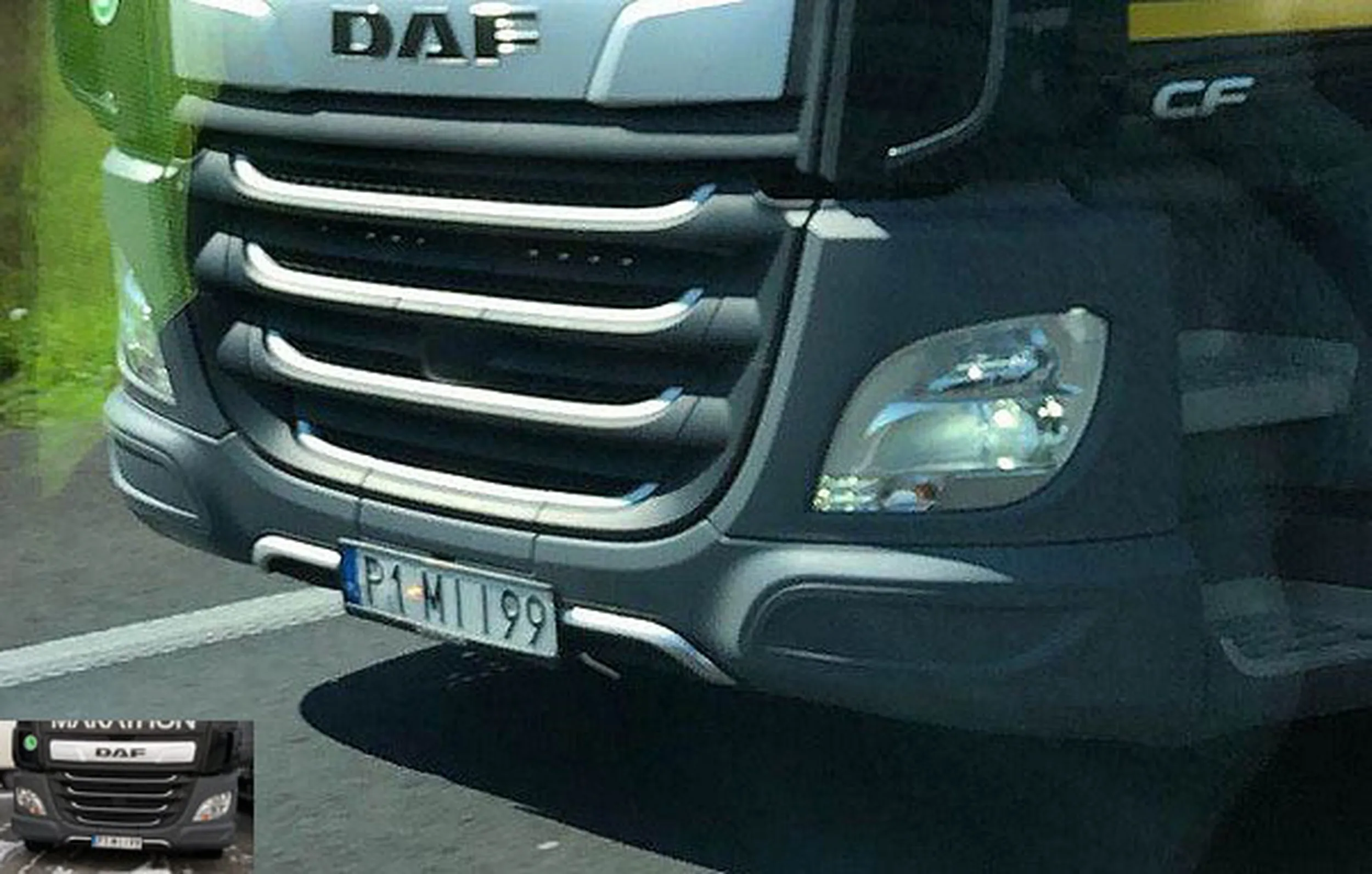 Fajny numer, blacha P1 MII99