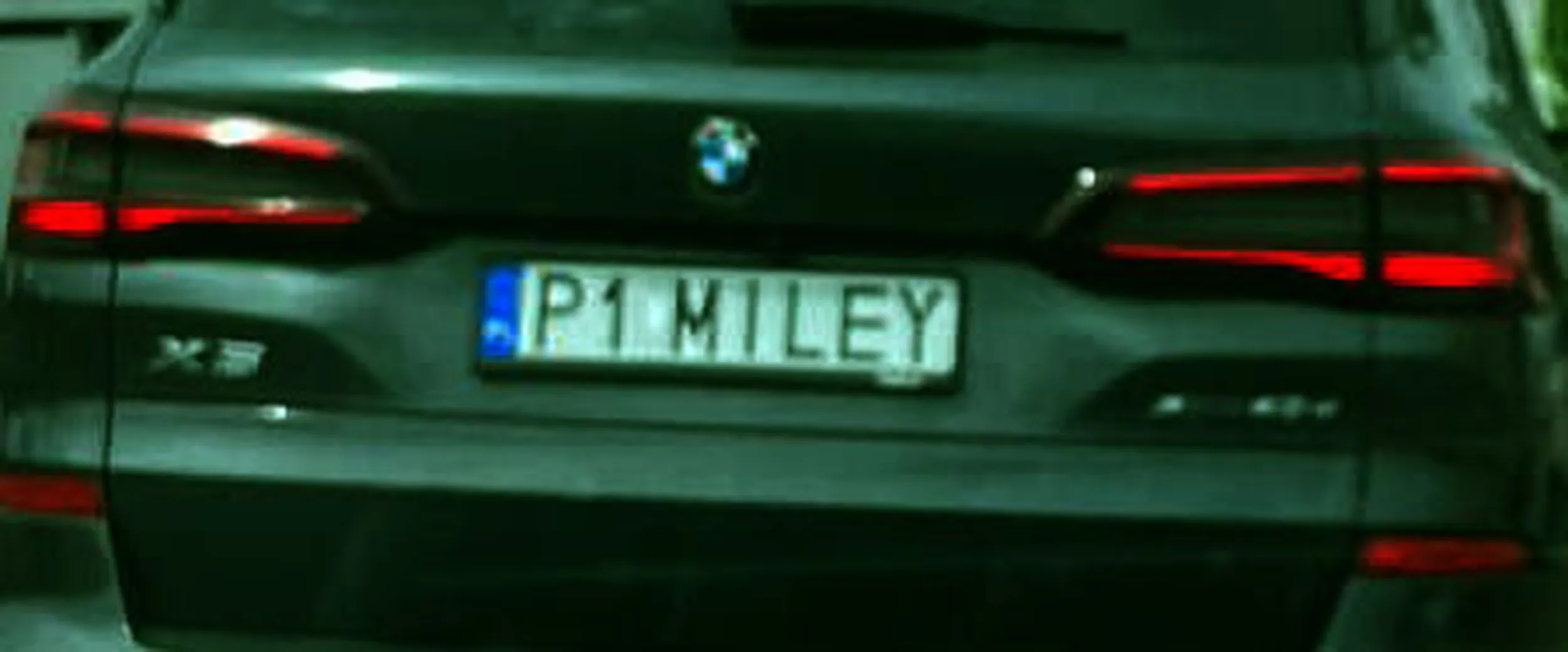 Fajny numer, blacha P1 MILEY