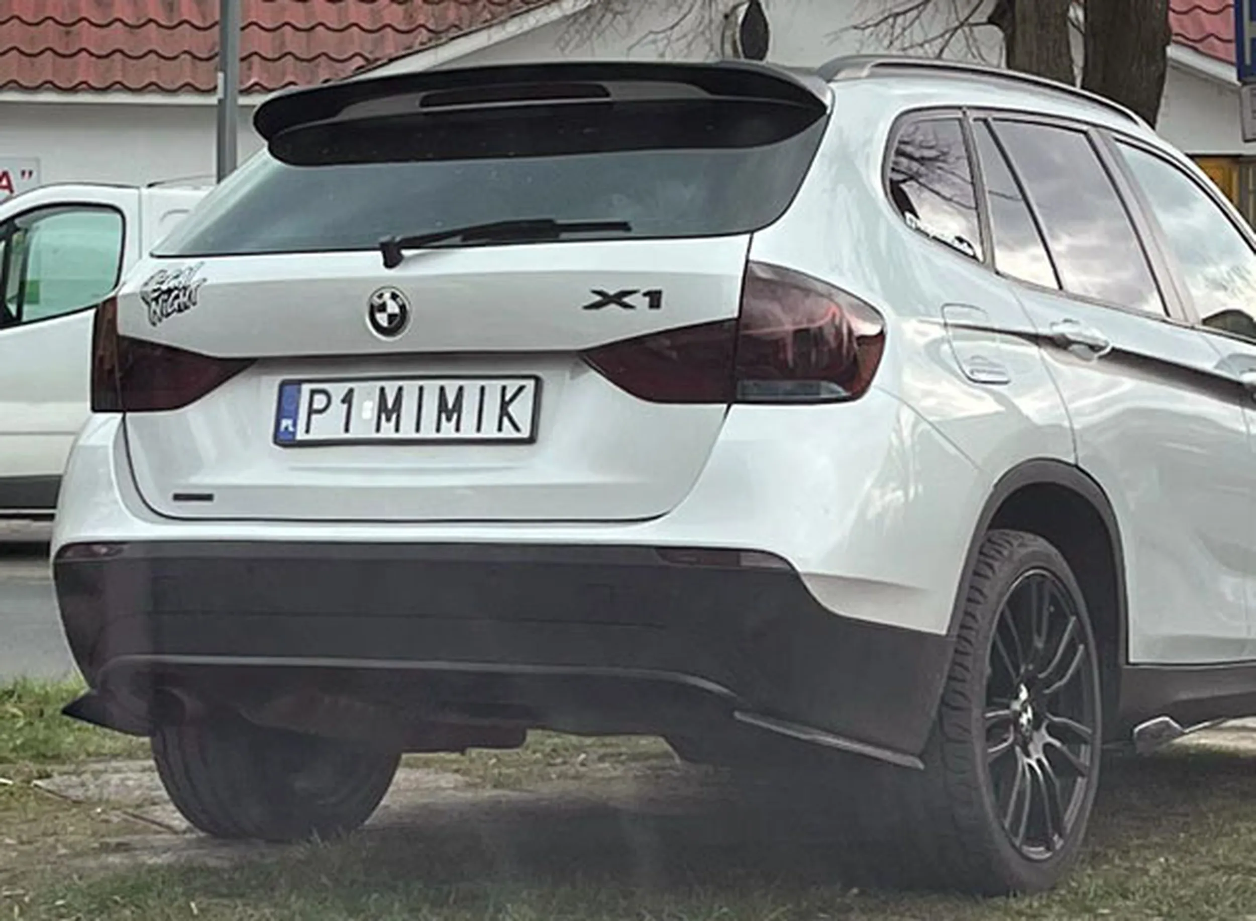 Fajny numer, blacha P1 MIMIK