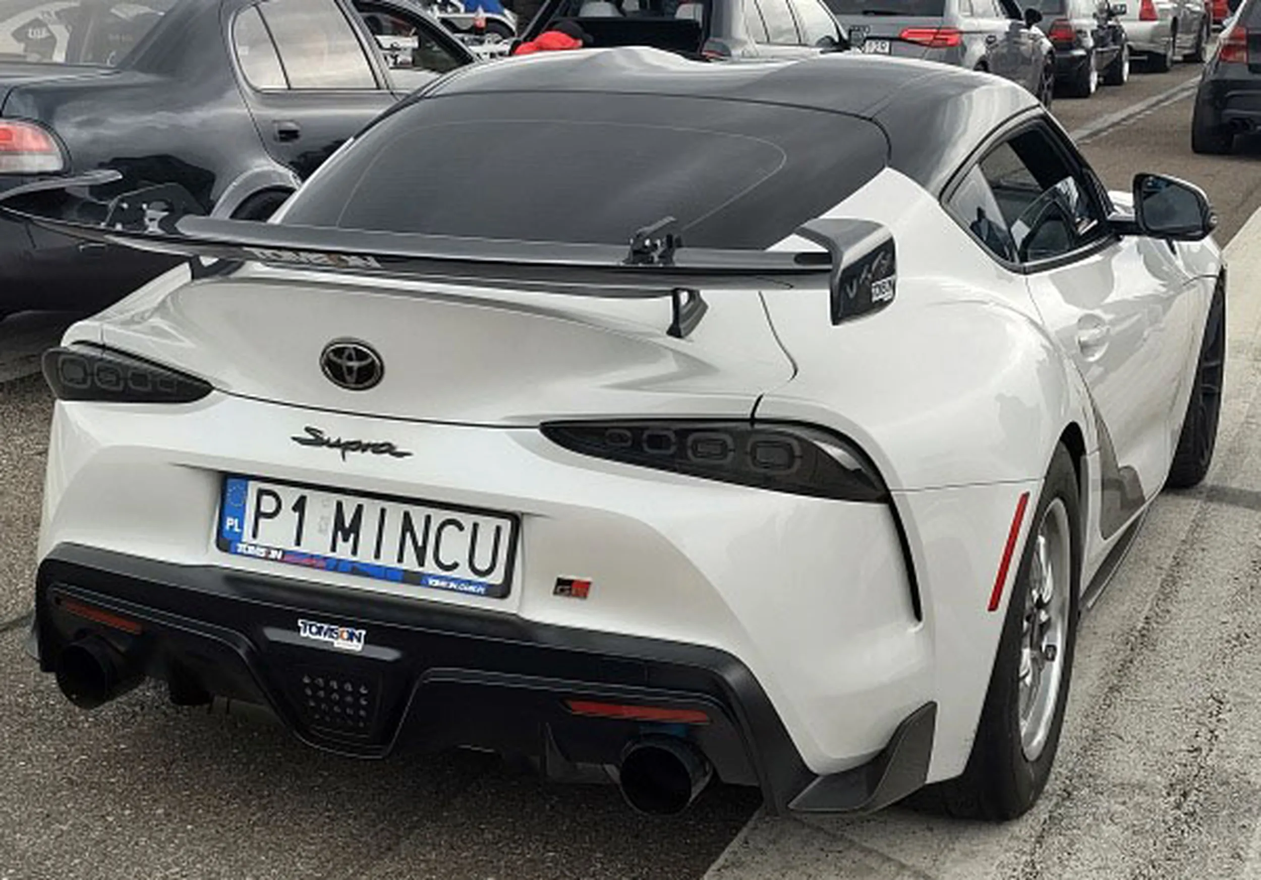 Fajny numer, blacha P1 MINCU