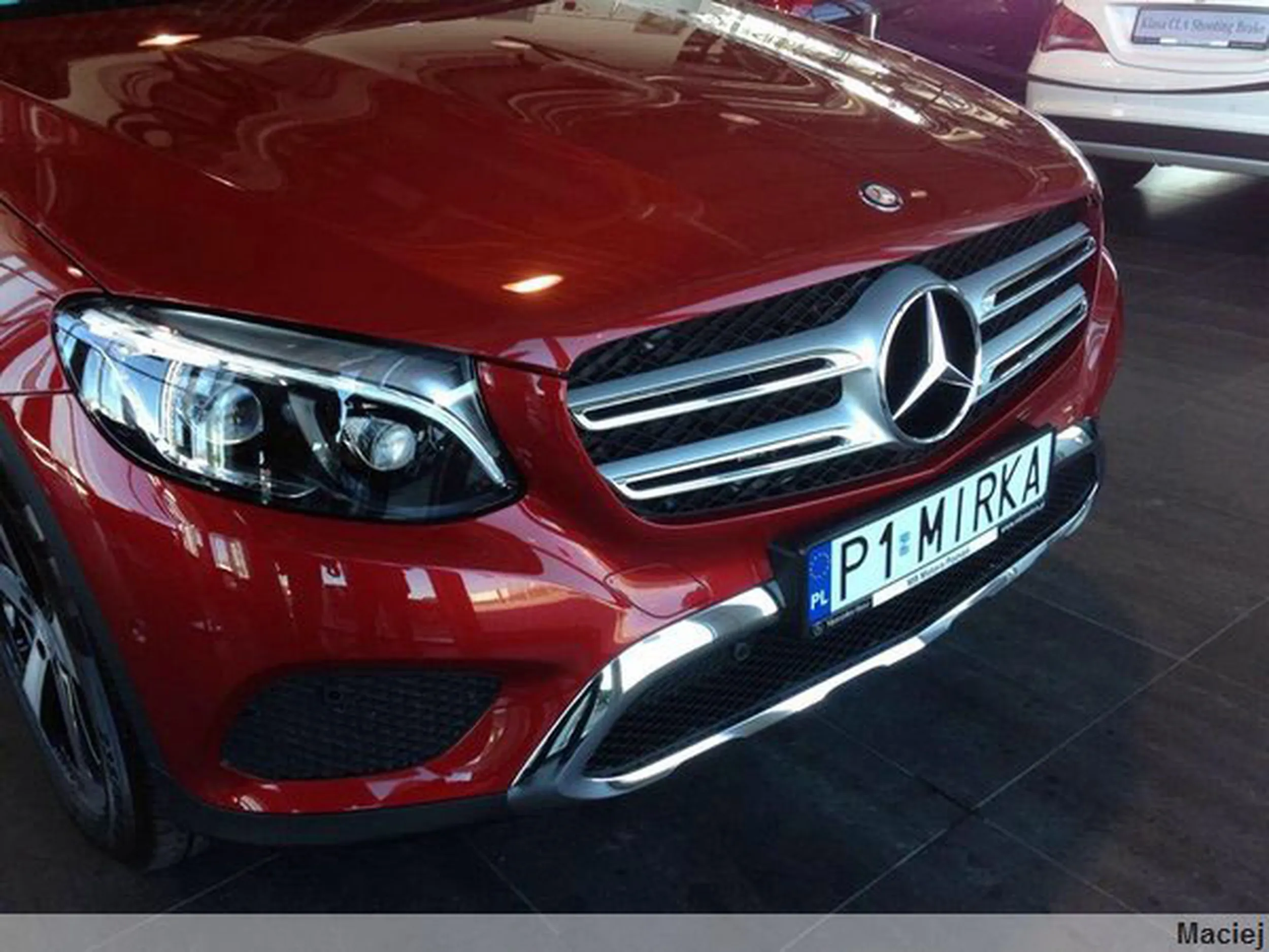 Fajny numer, blacha P1 MIRKA