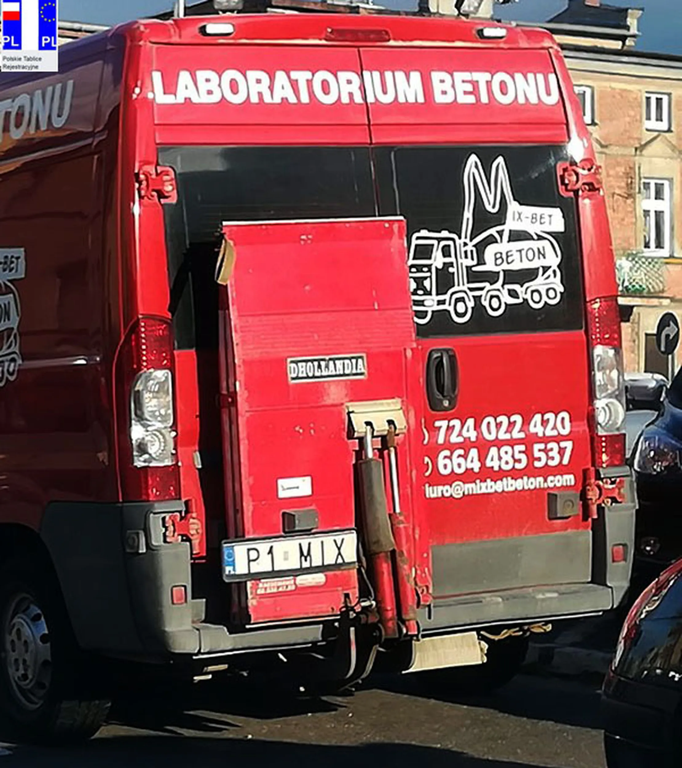 Fajny numer, blacha P1 MIX