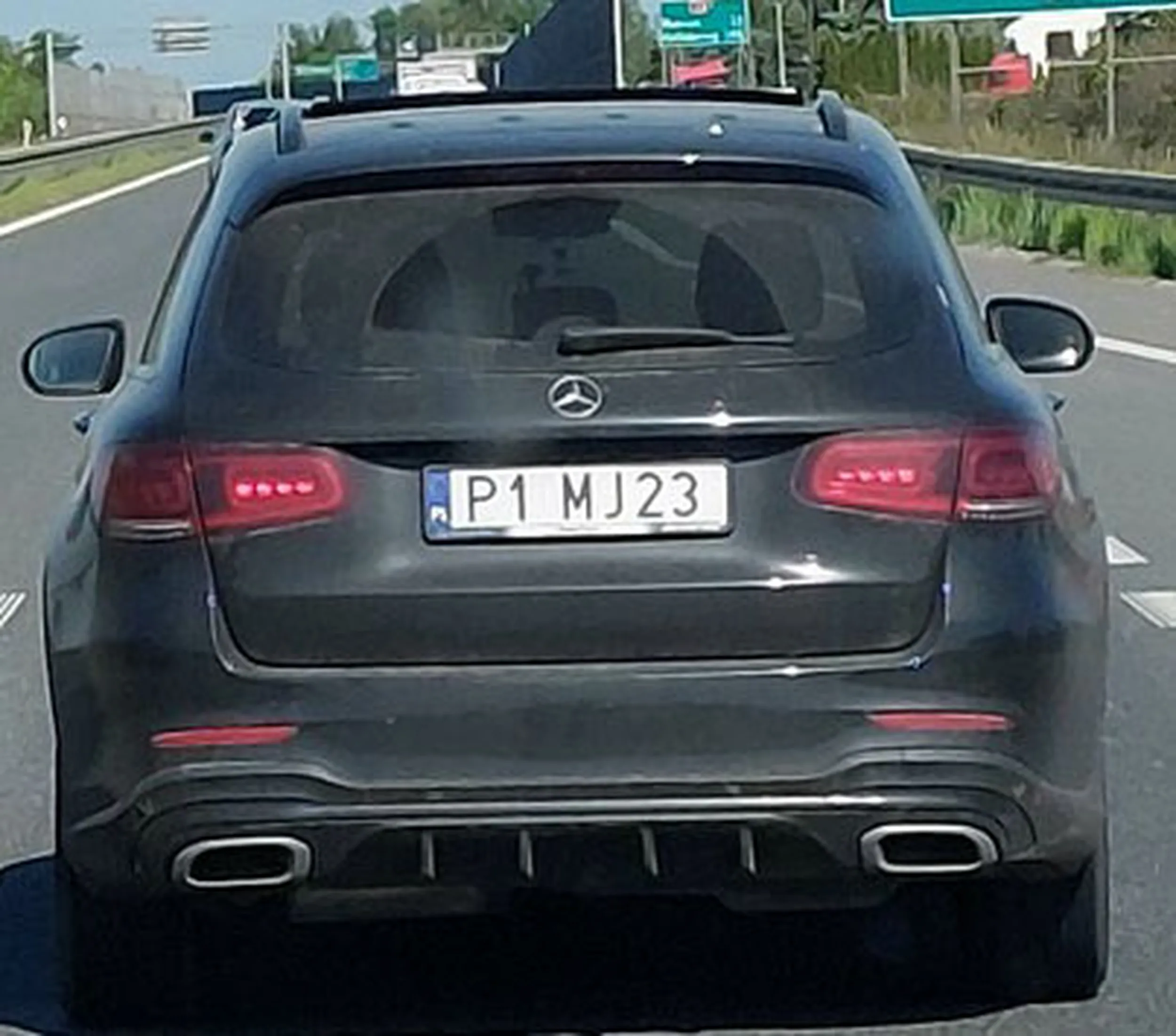 Fajny numer, blacha P1 MJ23