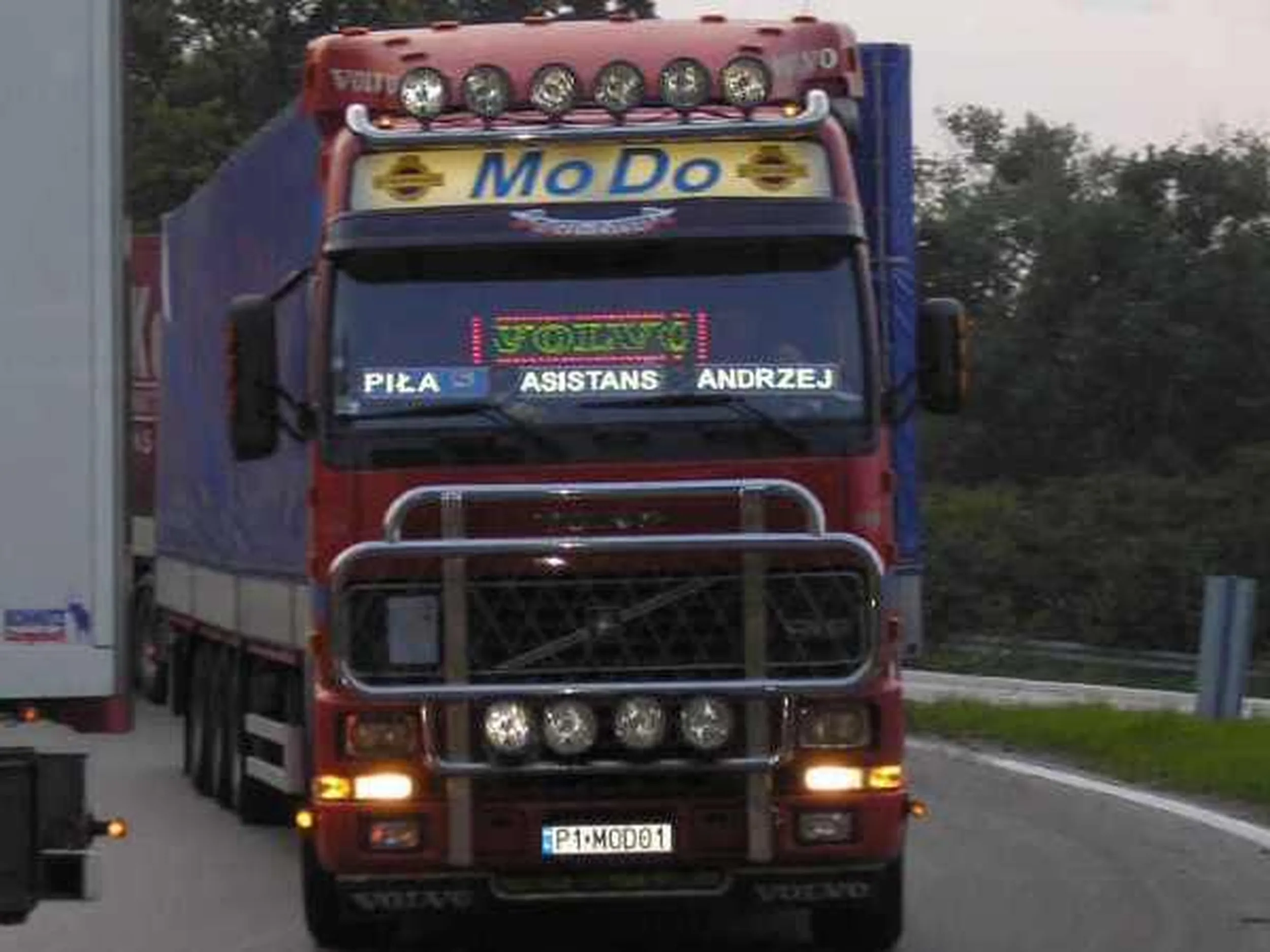 Fajny numer, blacha P1 MODO1