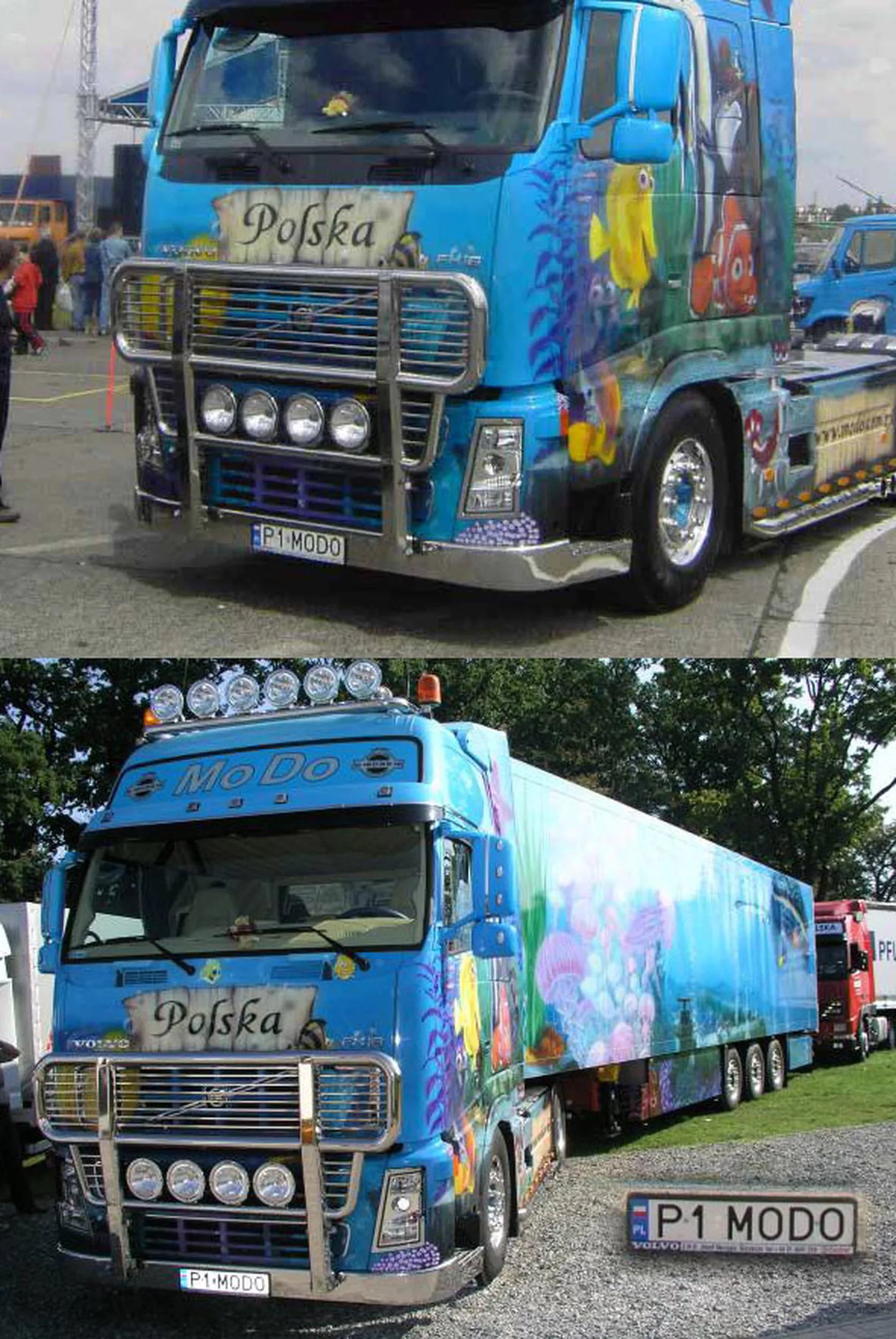 Fajny numer, blacha P1 MODO