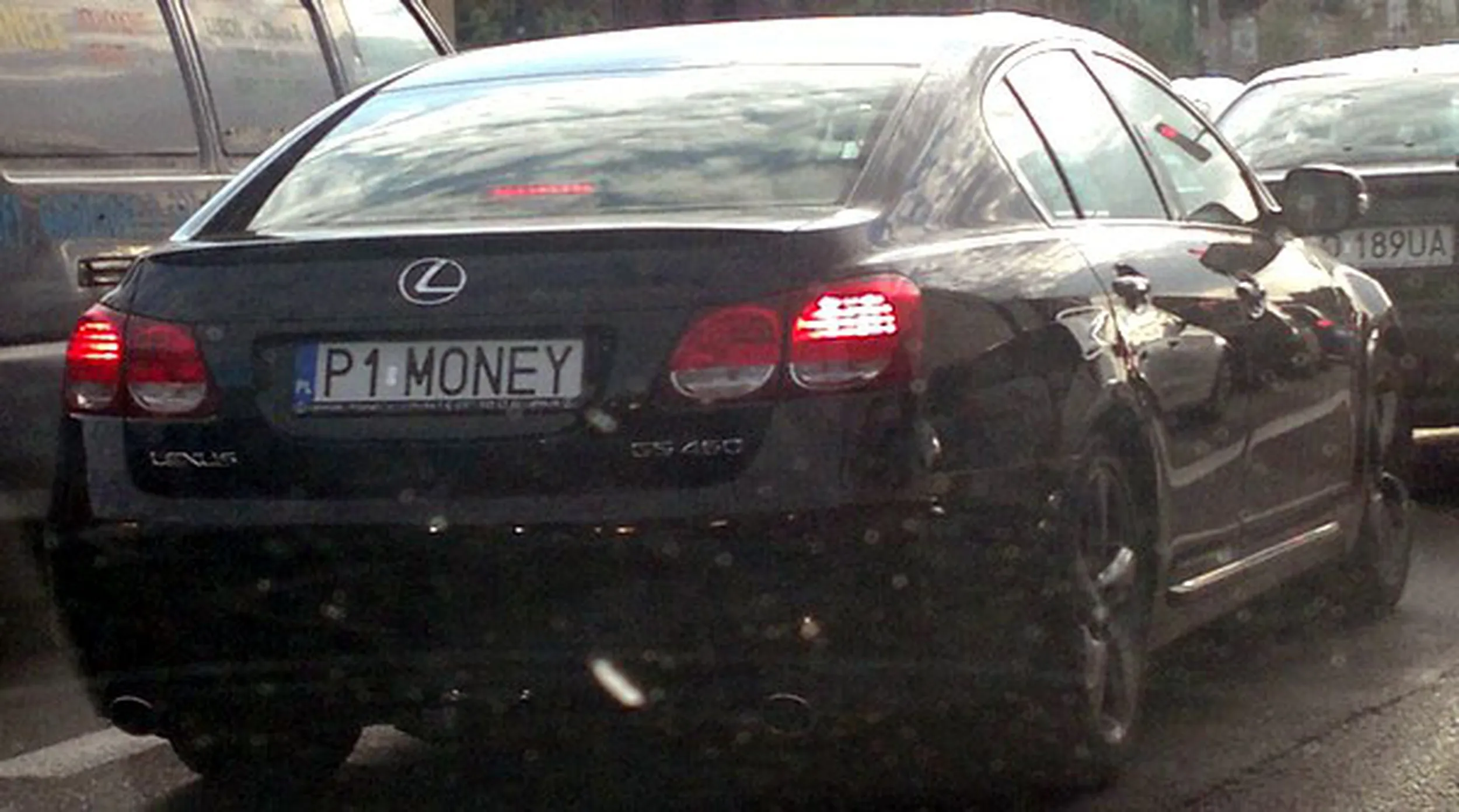 Fajny numer, blacha P1 MONEY