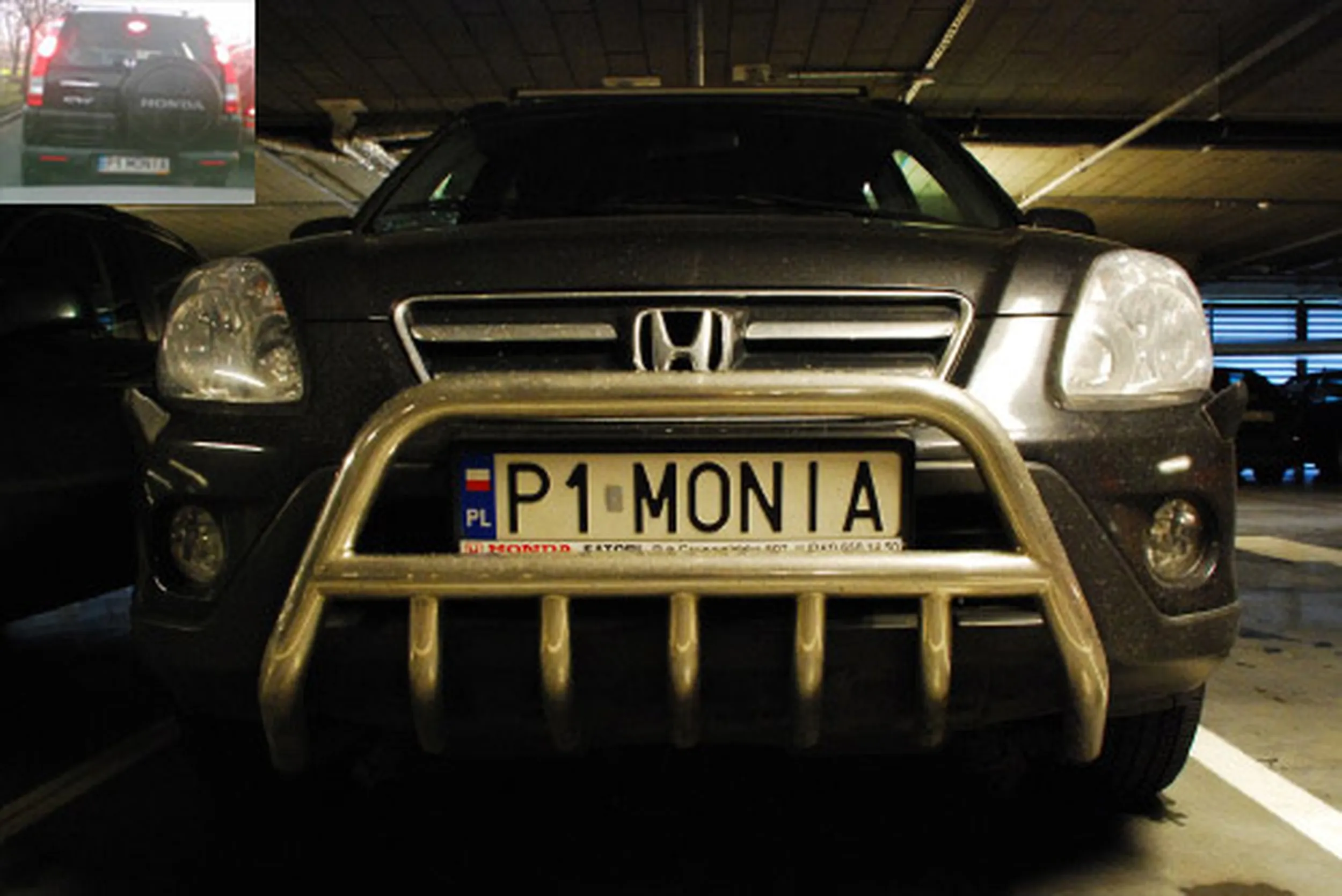 Fajny numer, blacha P1 MONIA