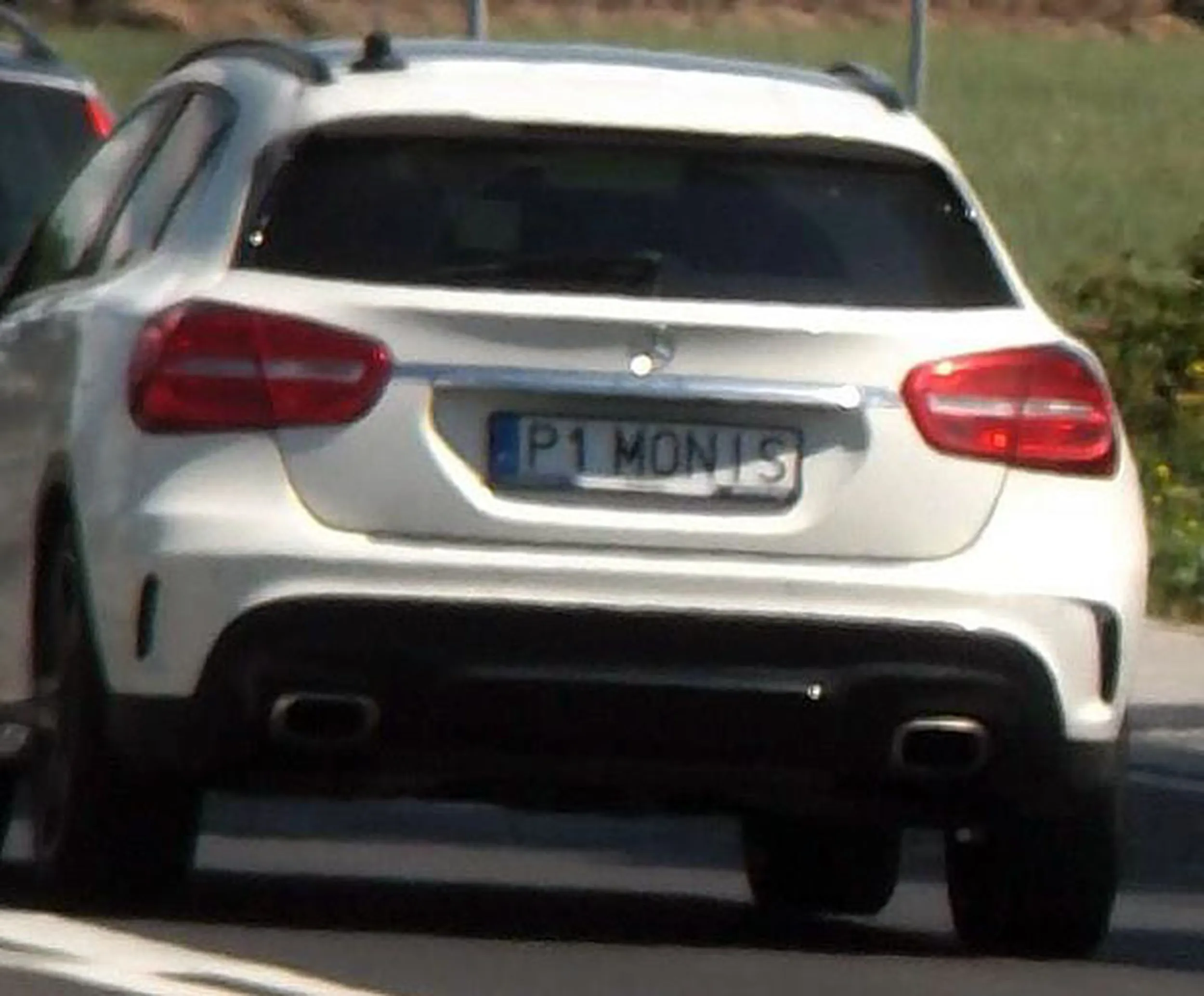 Fajny numer, blacha P1 MONIS