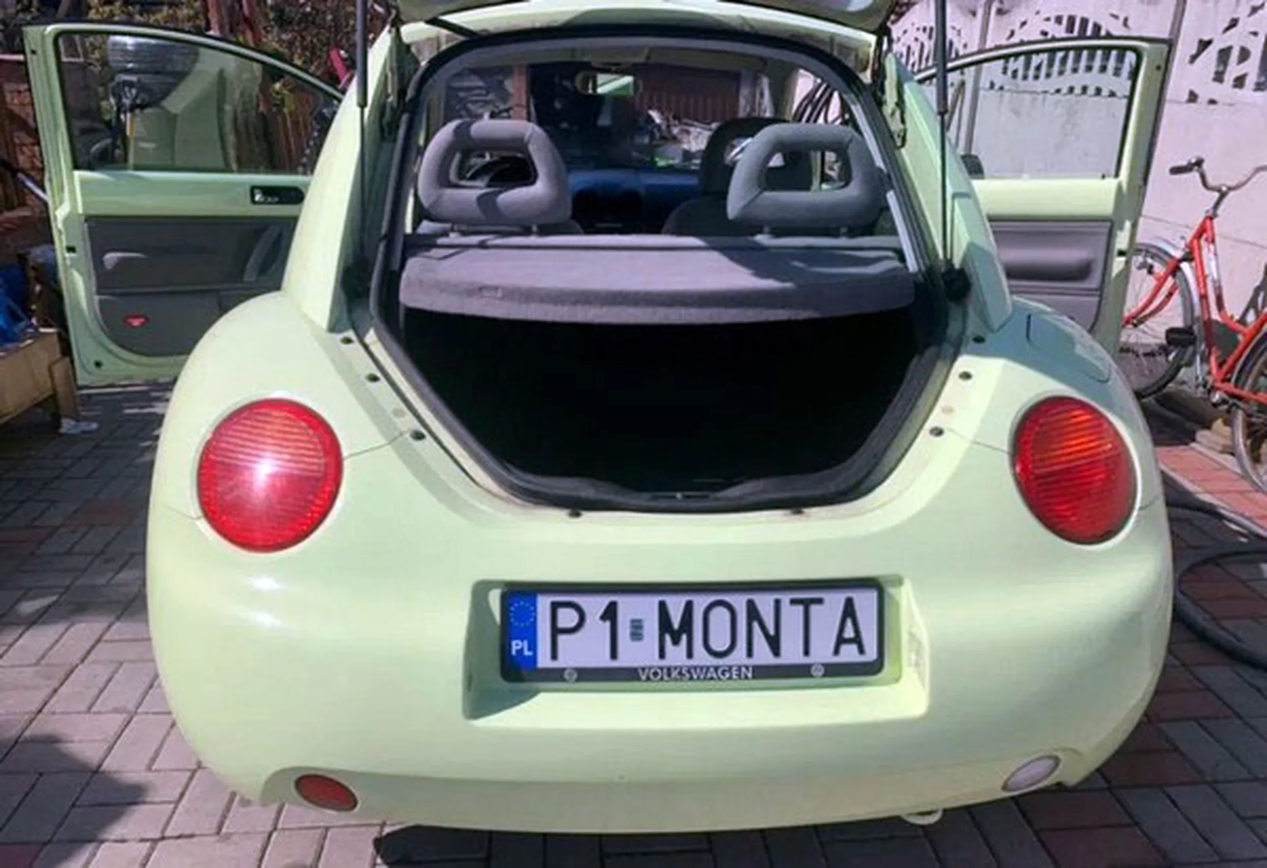 Fajny numer, blacha P1 MONTA