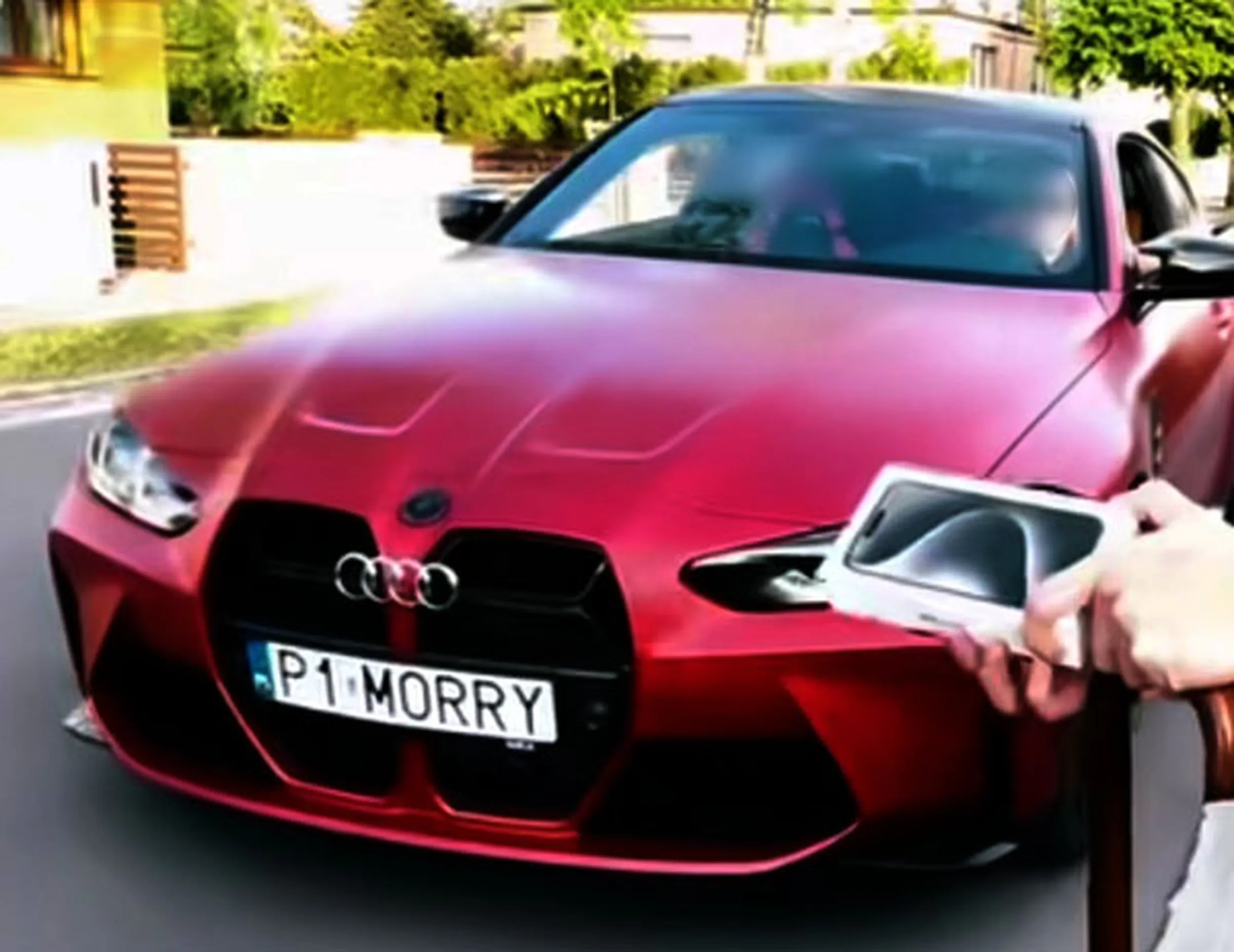 Fajny numer, blacha P1 MORRY