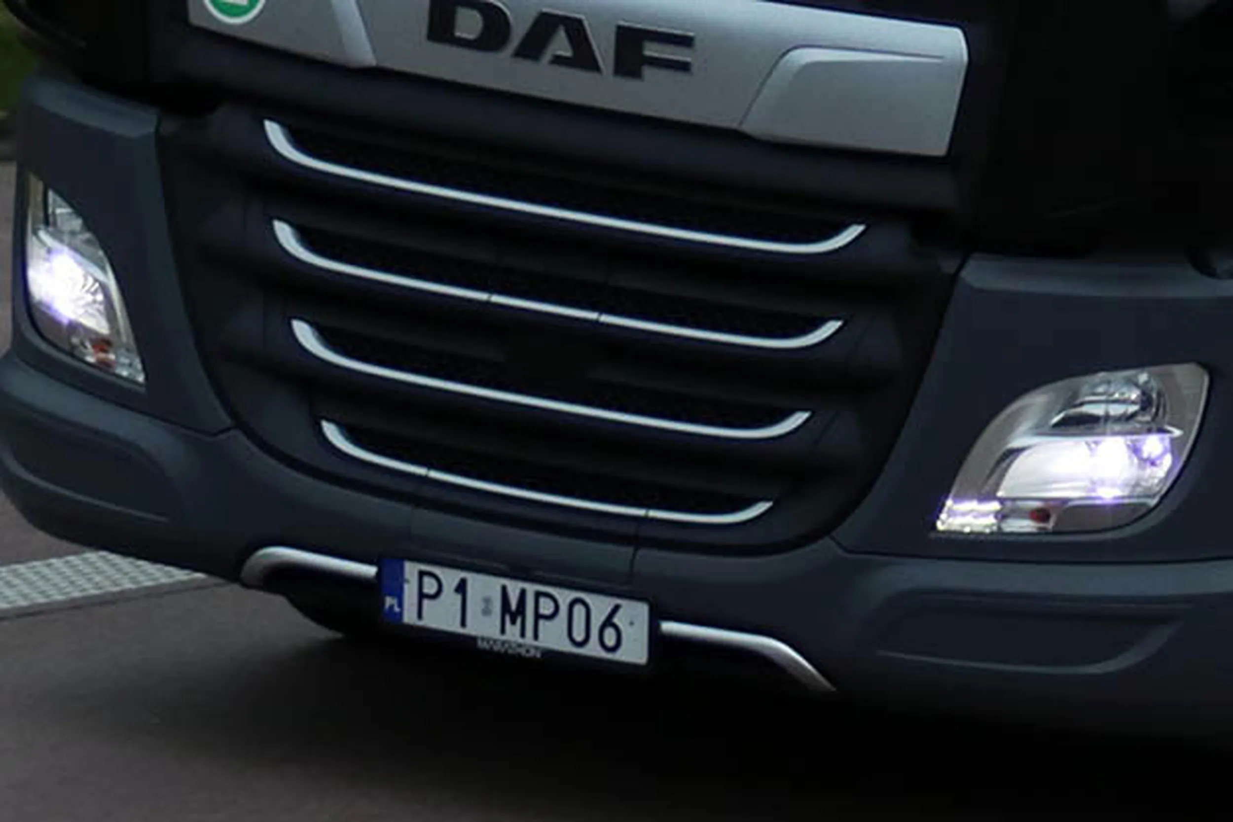 Fajny numer, blacha P1 MP06