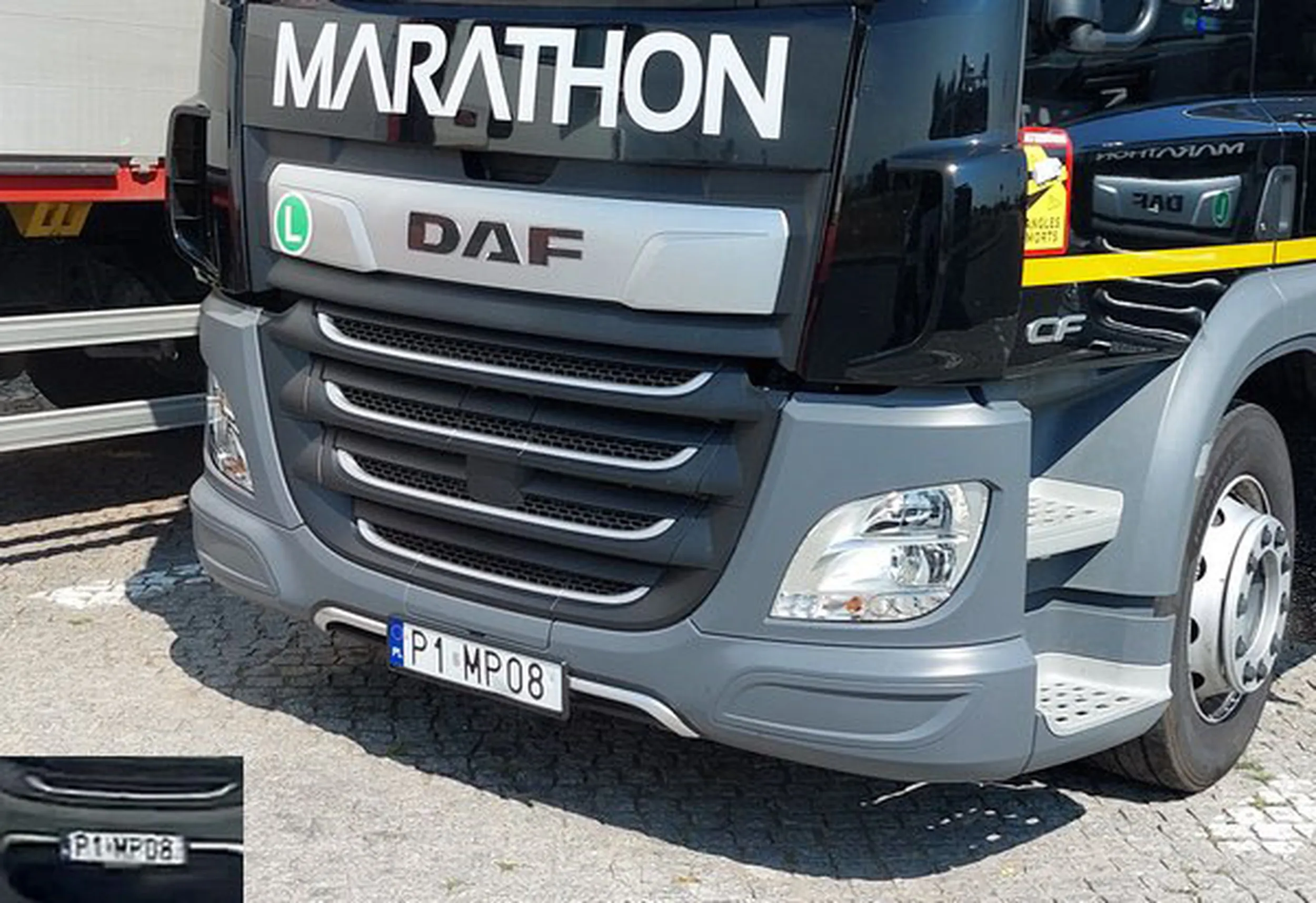 Fajny numer, blacha P1 MP08