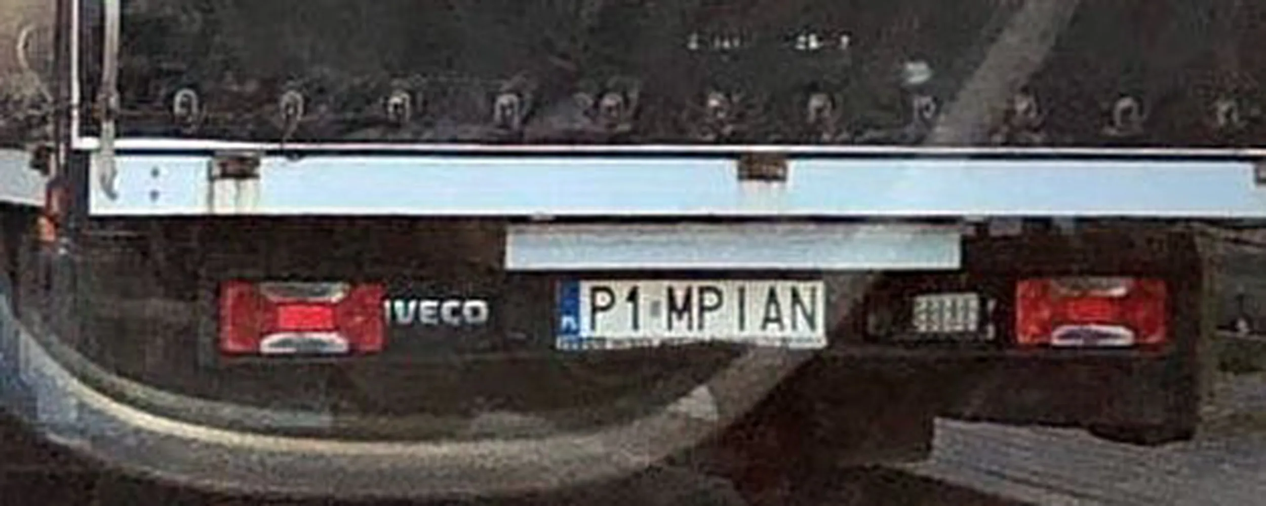 Fajny numer, blacha P1 MPIAN