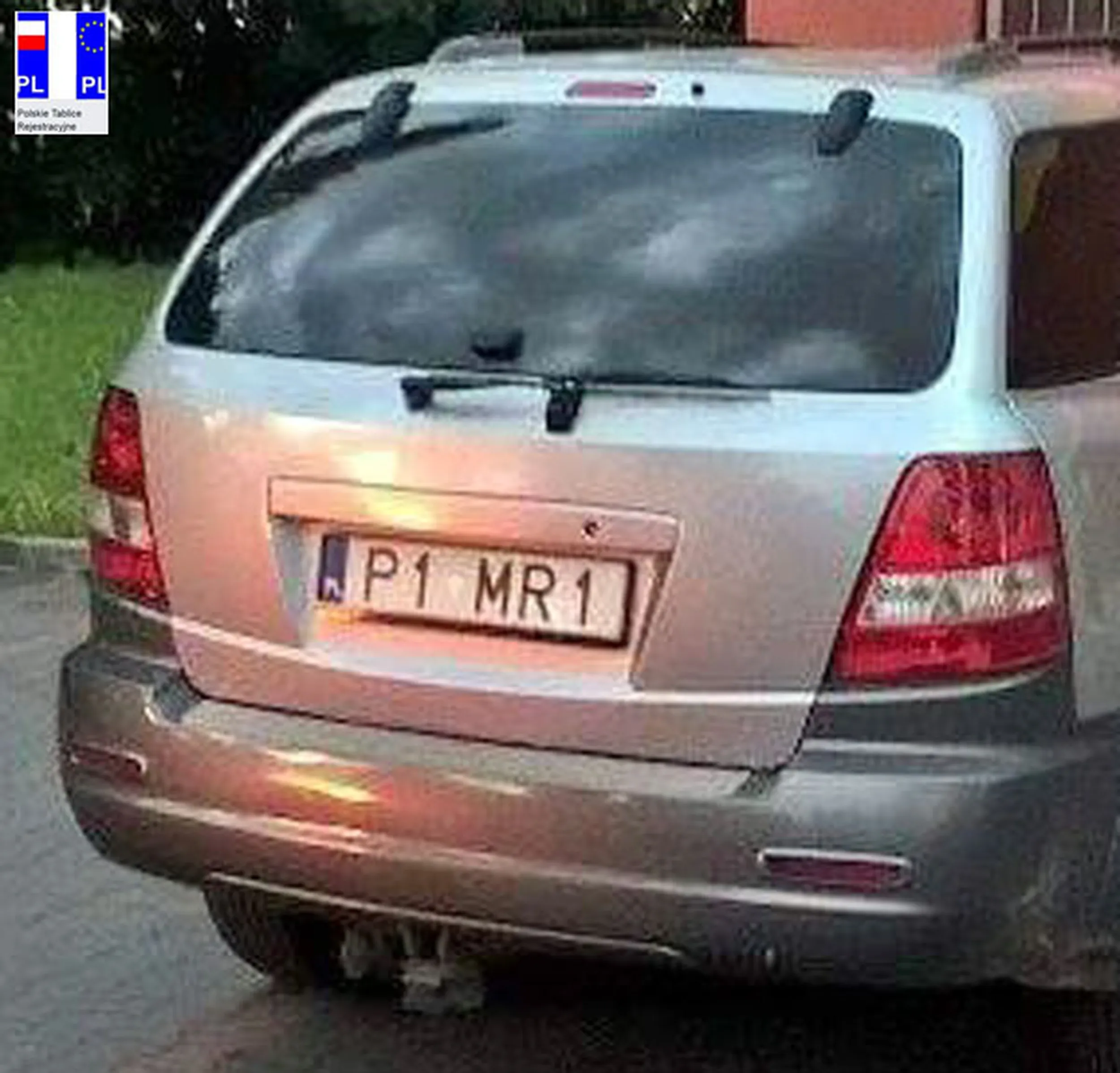 Fajny numer, blacha P1 MR1