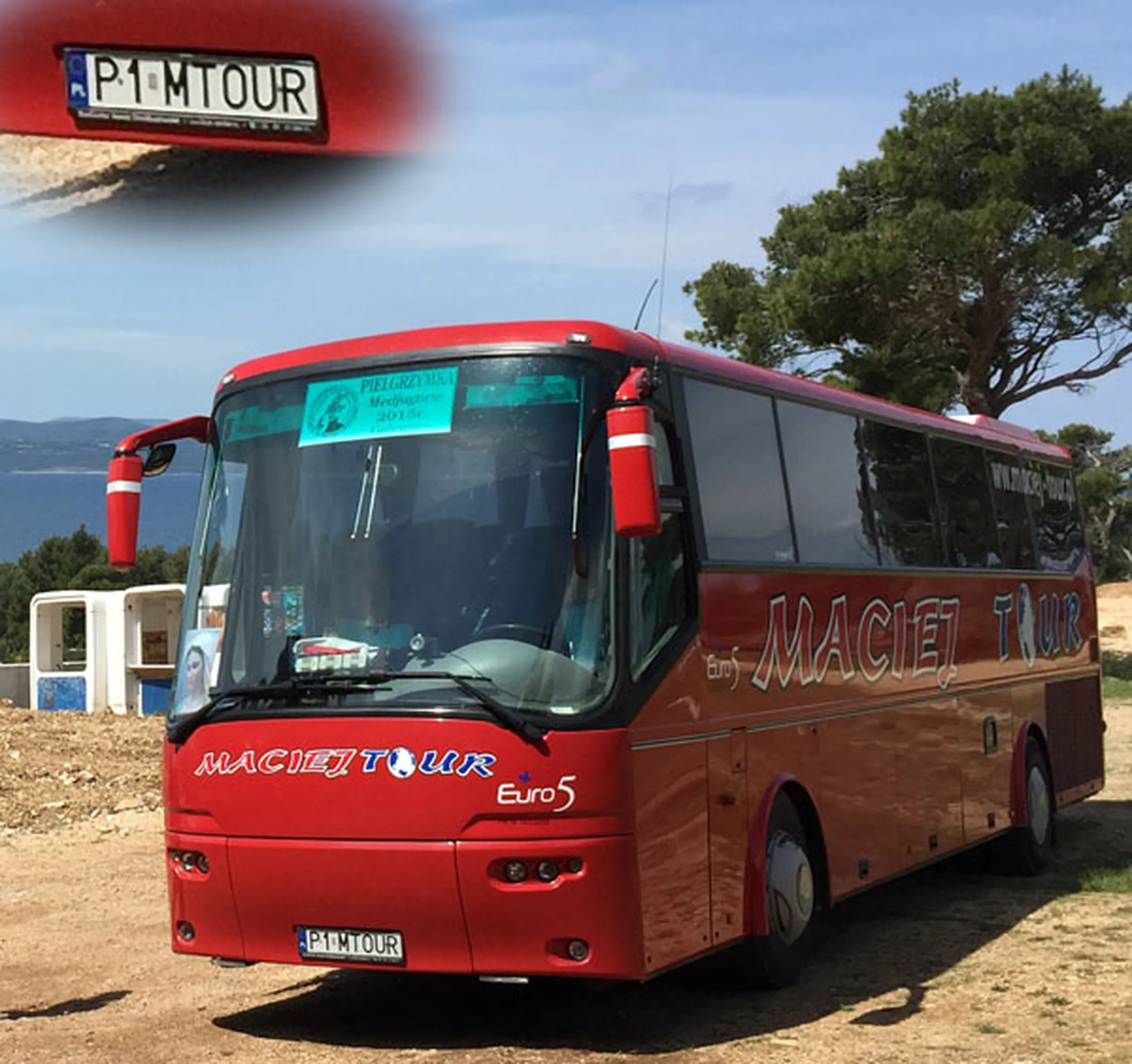 Fajny numer, blacha P1 MTOUR