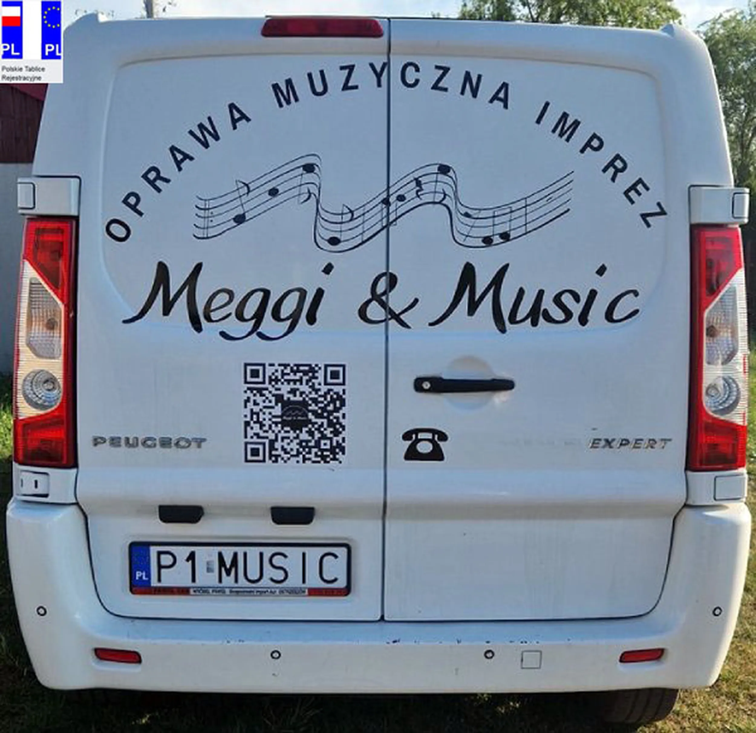 Fajny numer, blacha P1 MUSIC