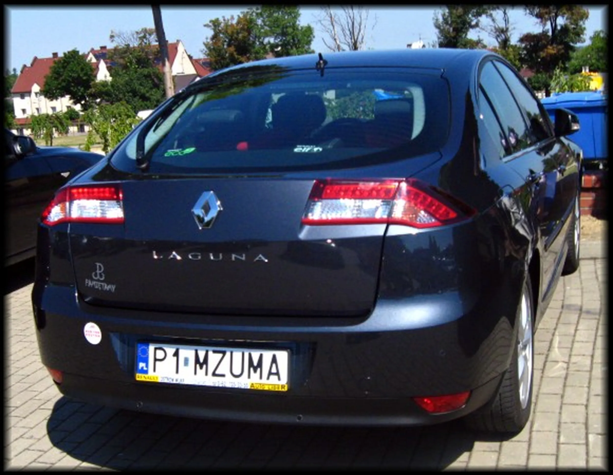 Fajny numer, blacha P1 MZUMA