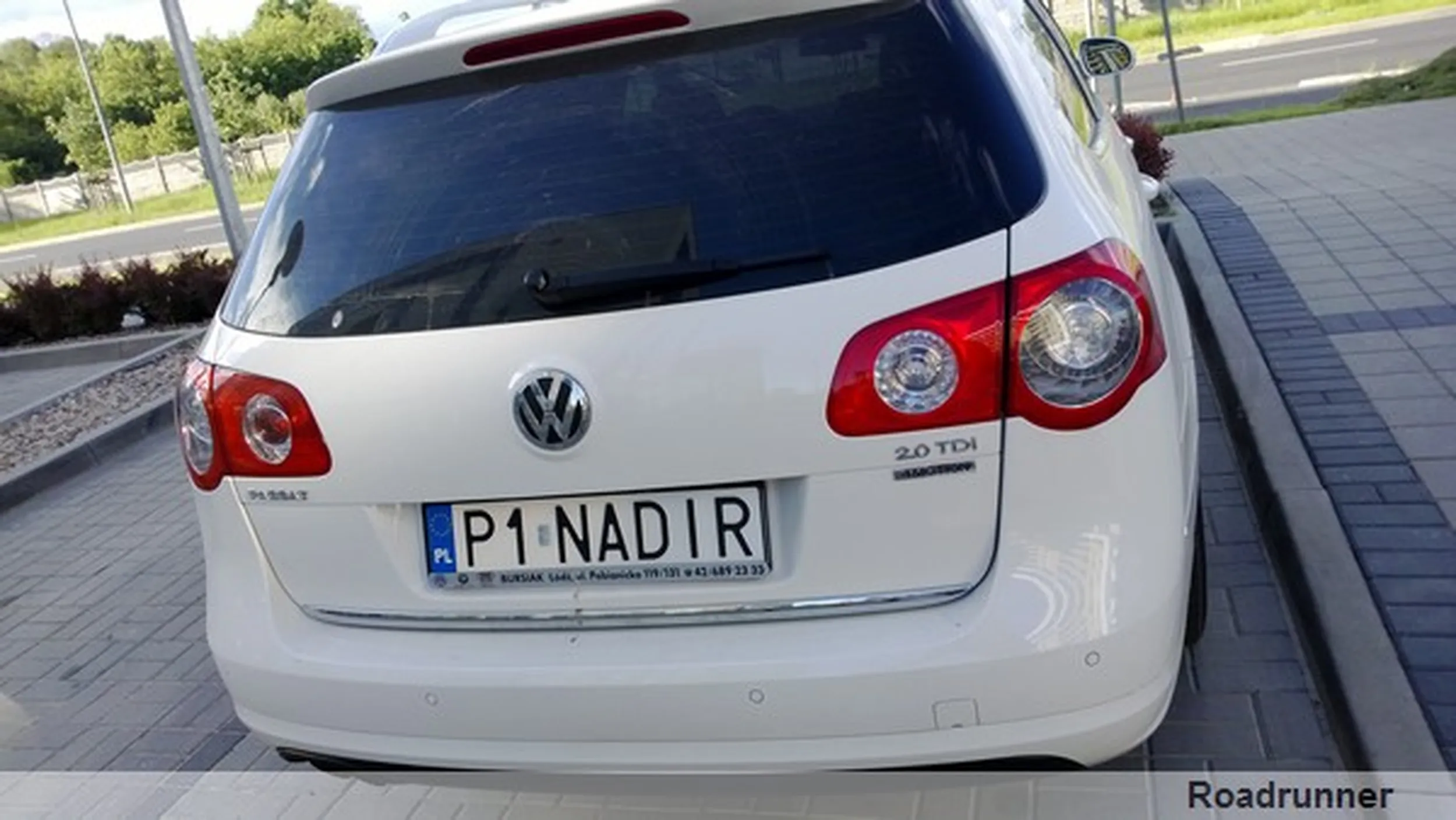 Fajny numer, blacha P1 NADIR