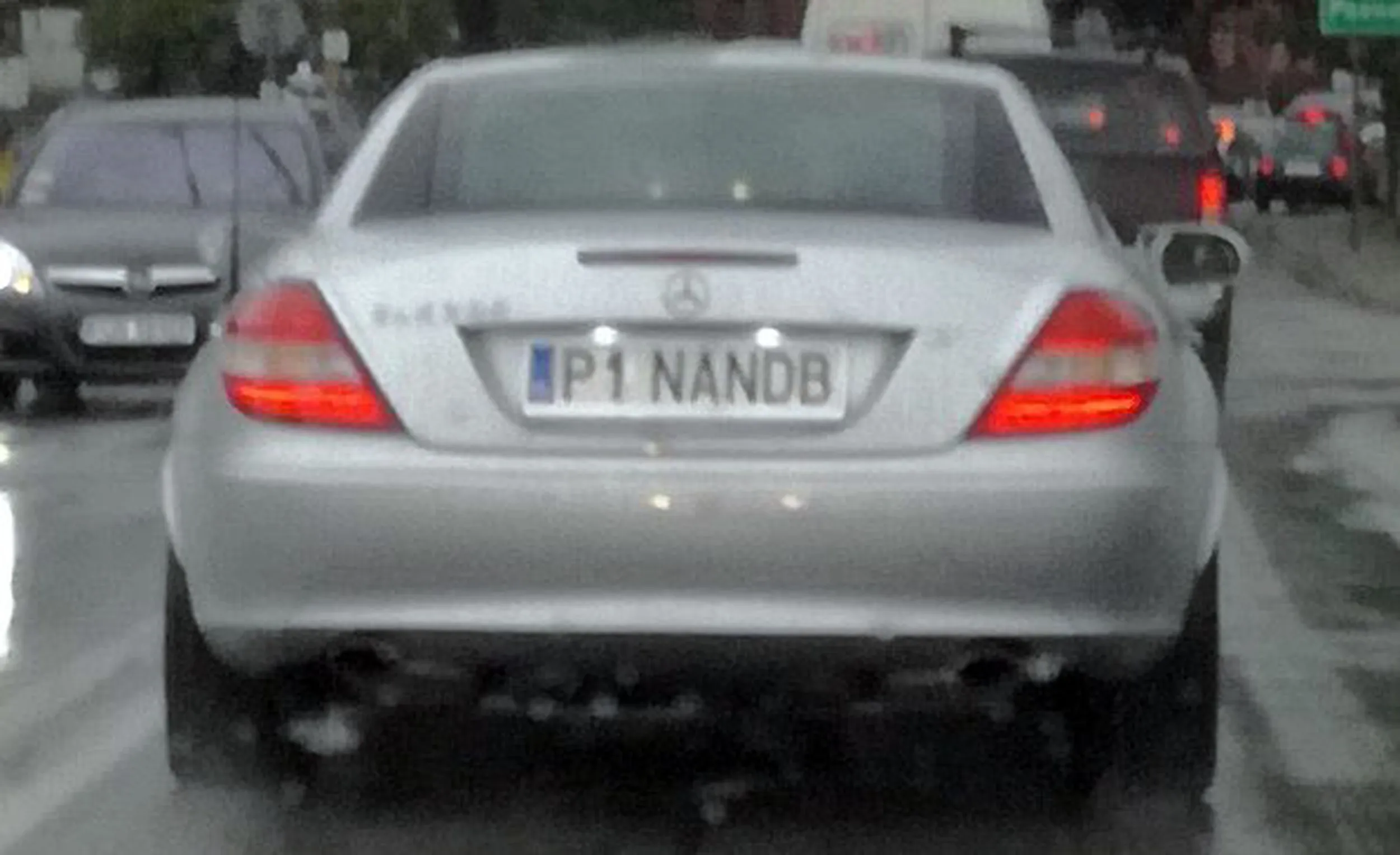 Fajny numer, blacha P1 NANDB