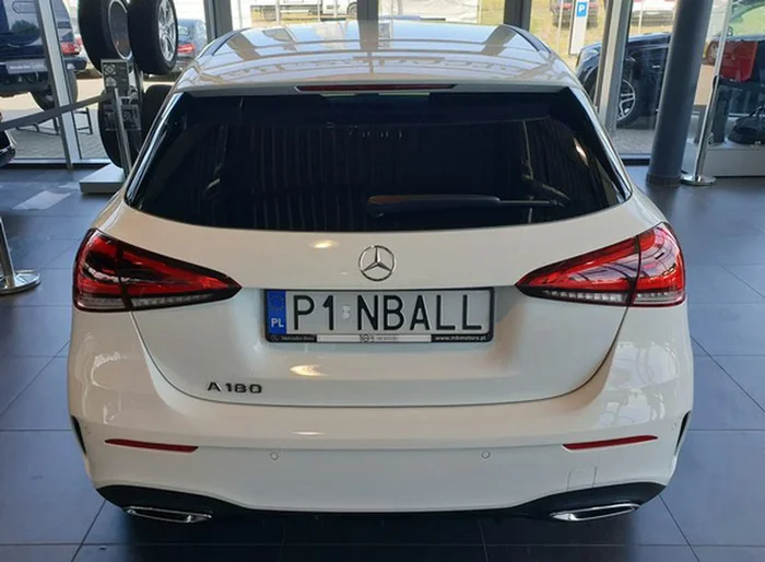 Fajny numer, blacha P1 NBALL