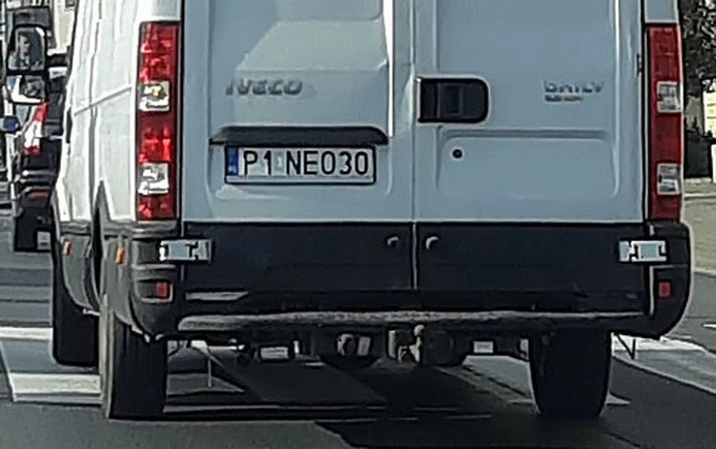 Fajny numer, blacha P1 NEO30