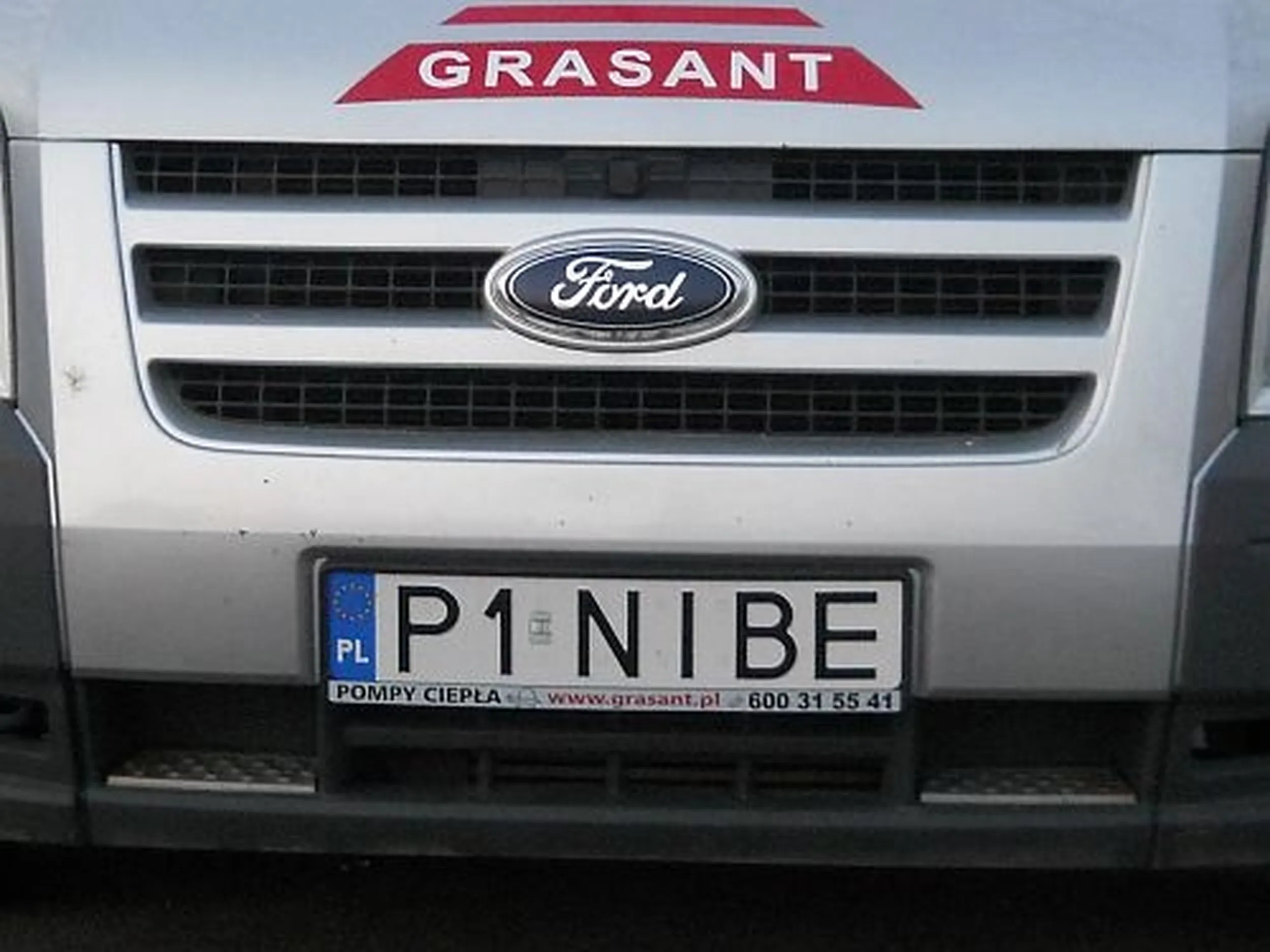 Fajny numer, blacha P1 NIBE