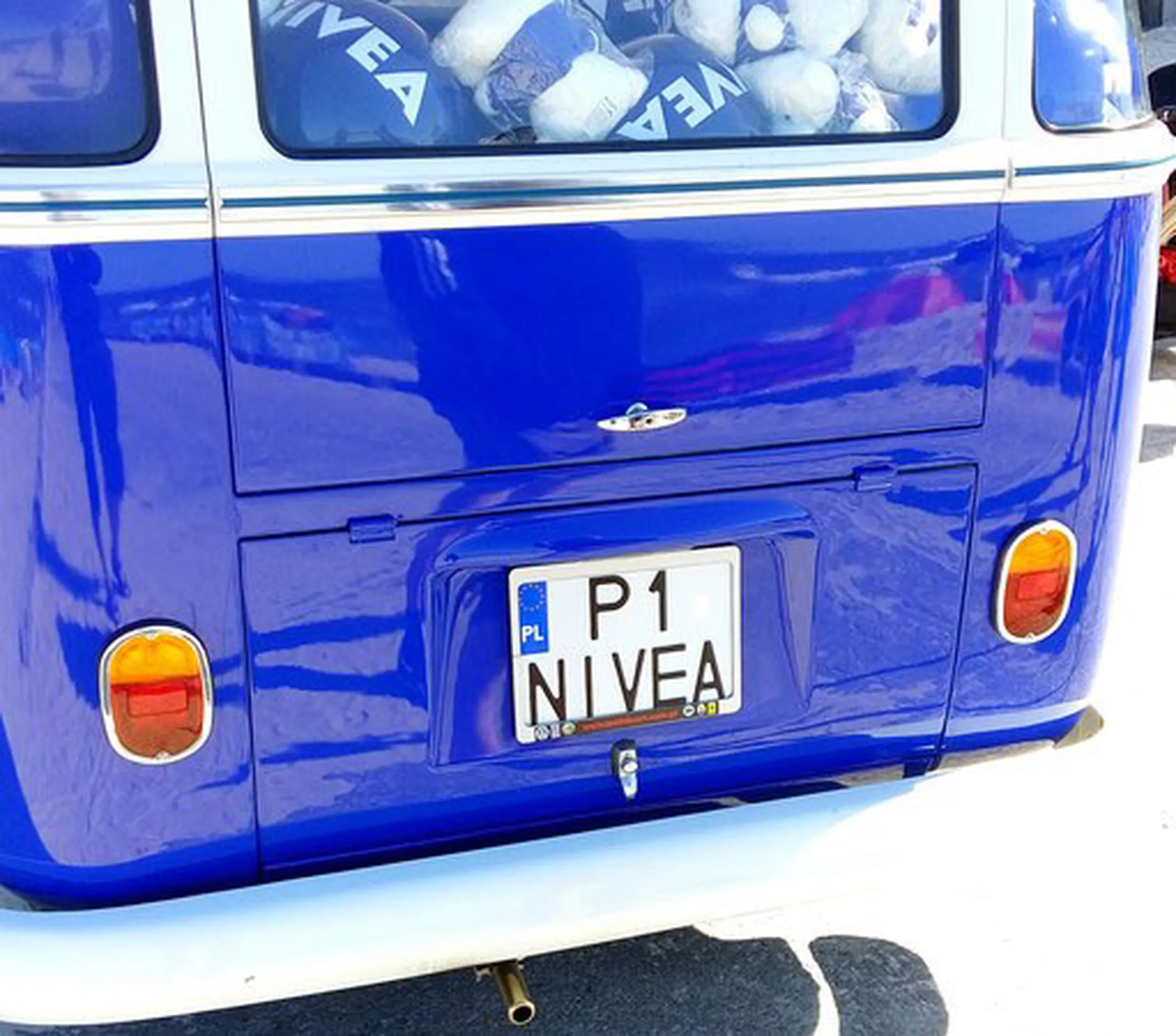 Fajny numer, blacha P1 NIVEA