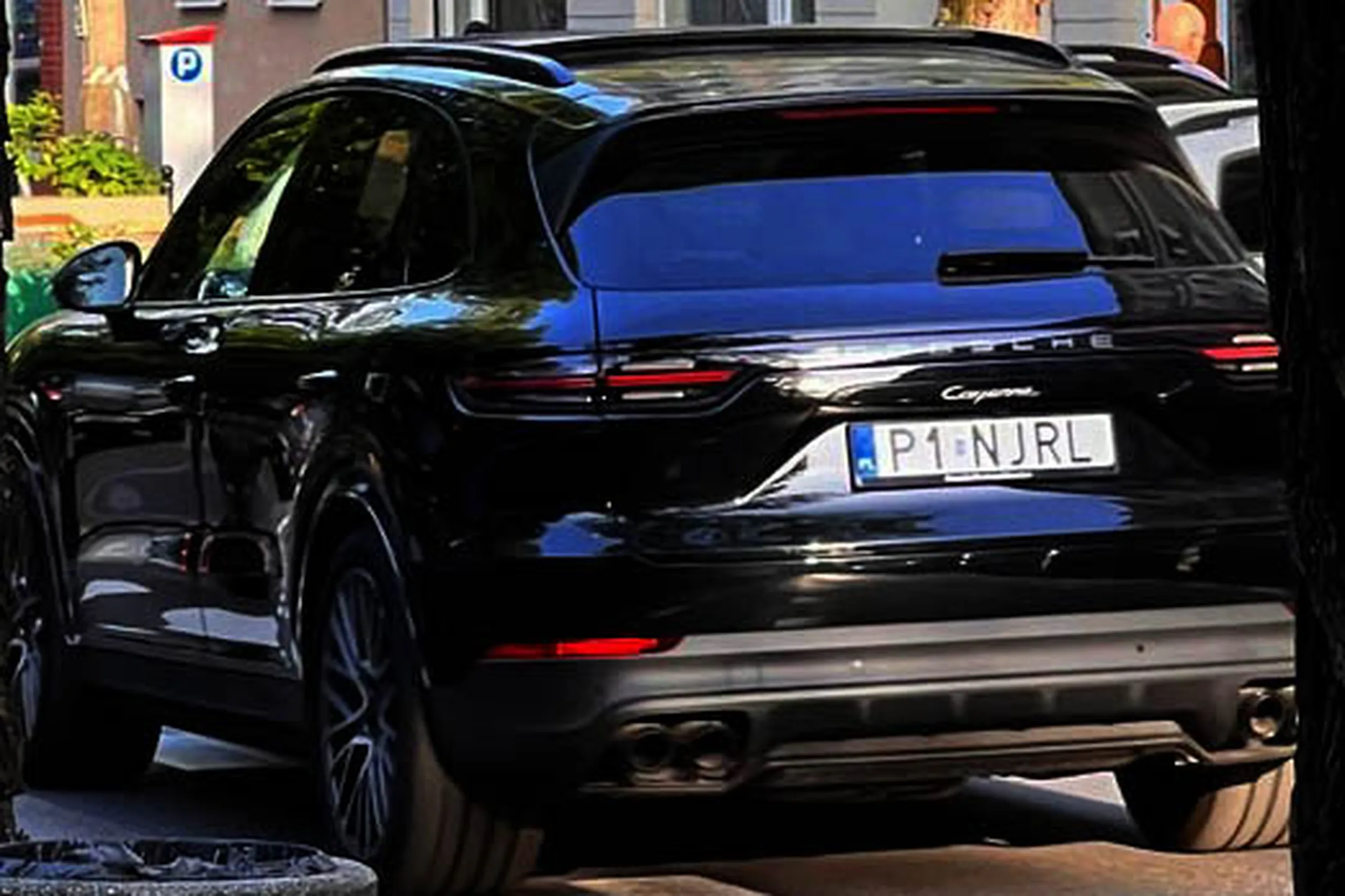 Fajny numer, blacha P1 NJRL