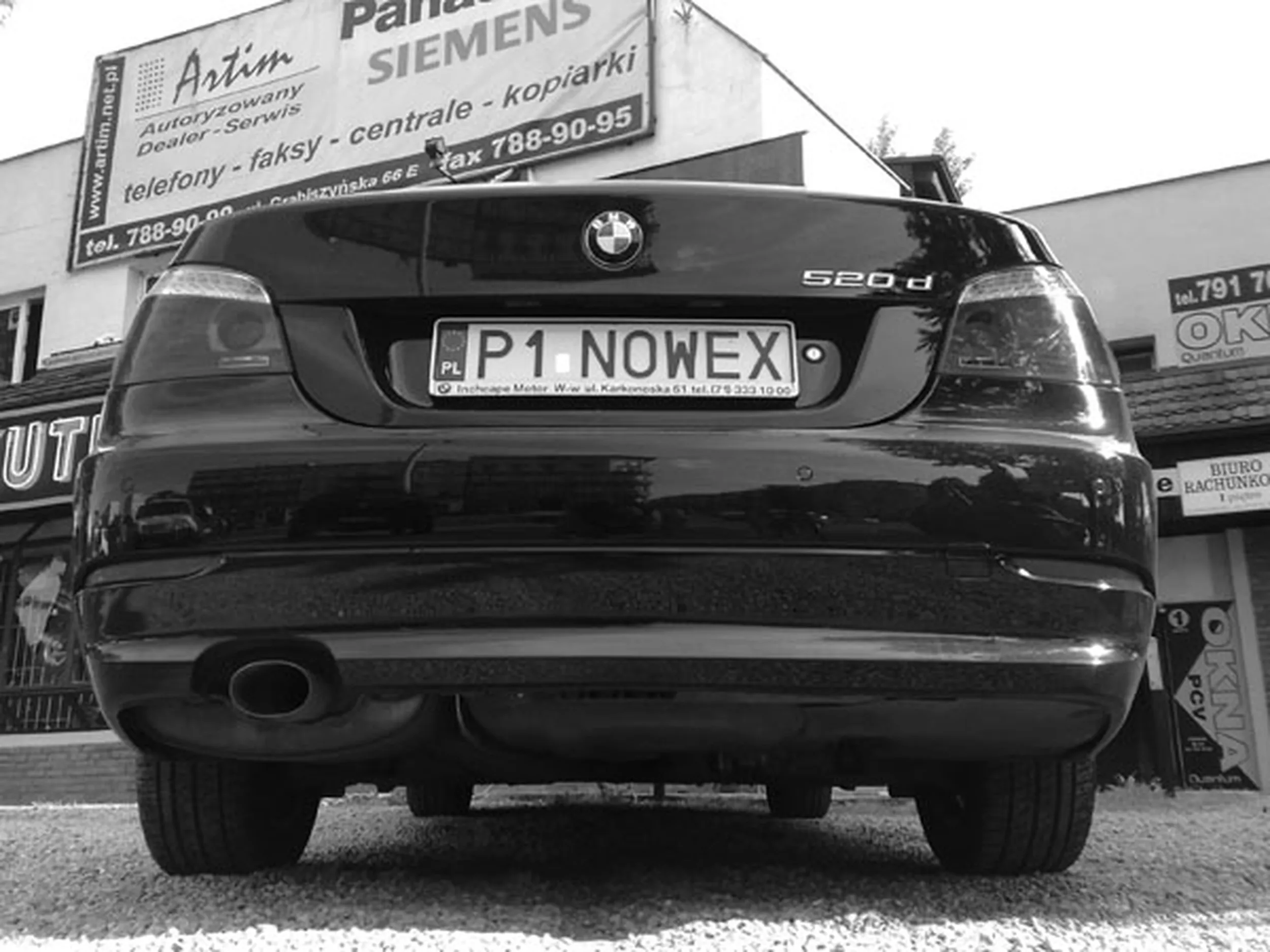 Fajny numer, blacha P1 NOWEX