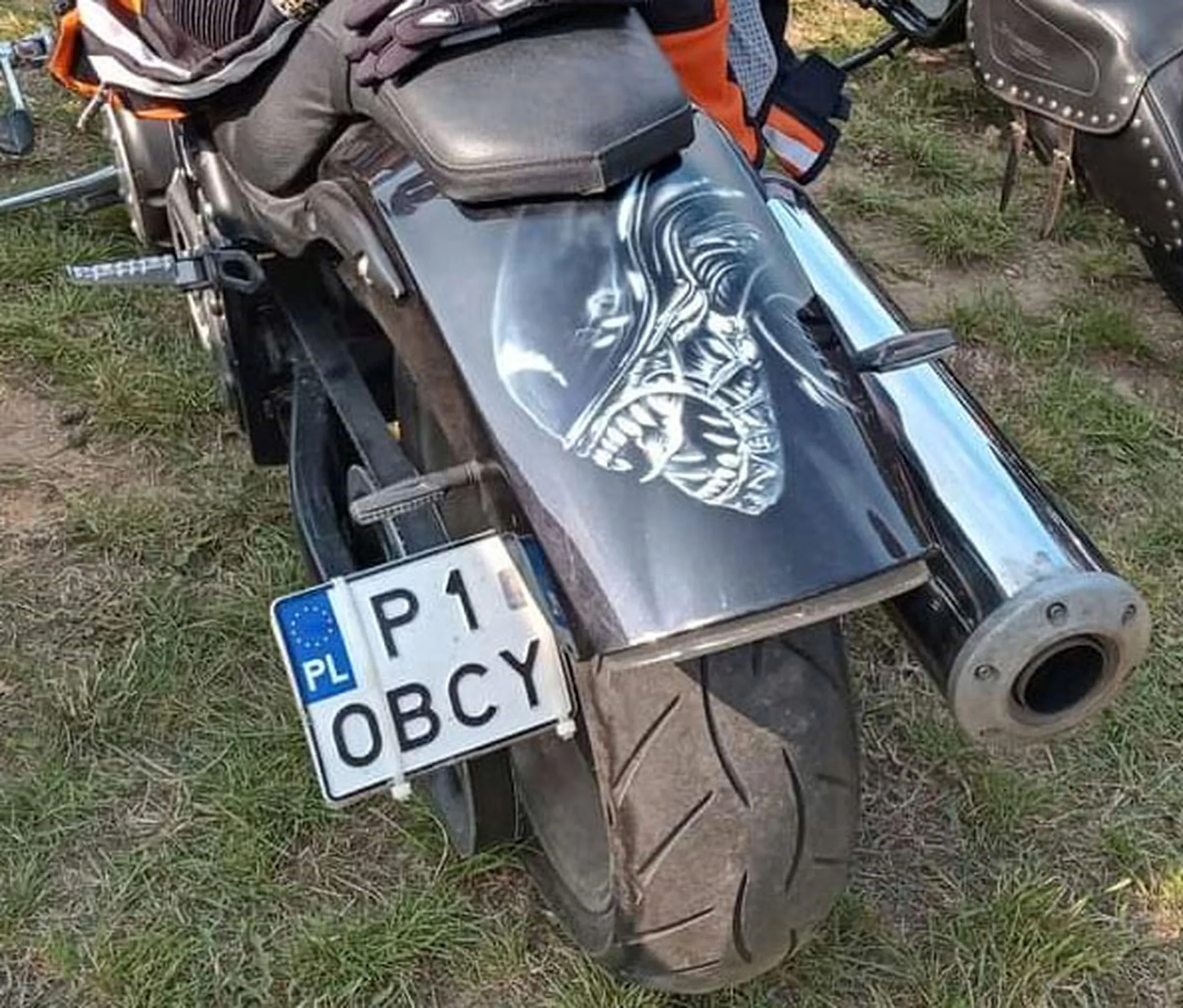 Fajny numer, blacha P1 OBCY