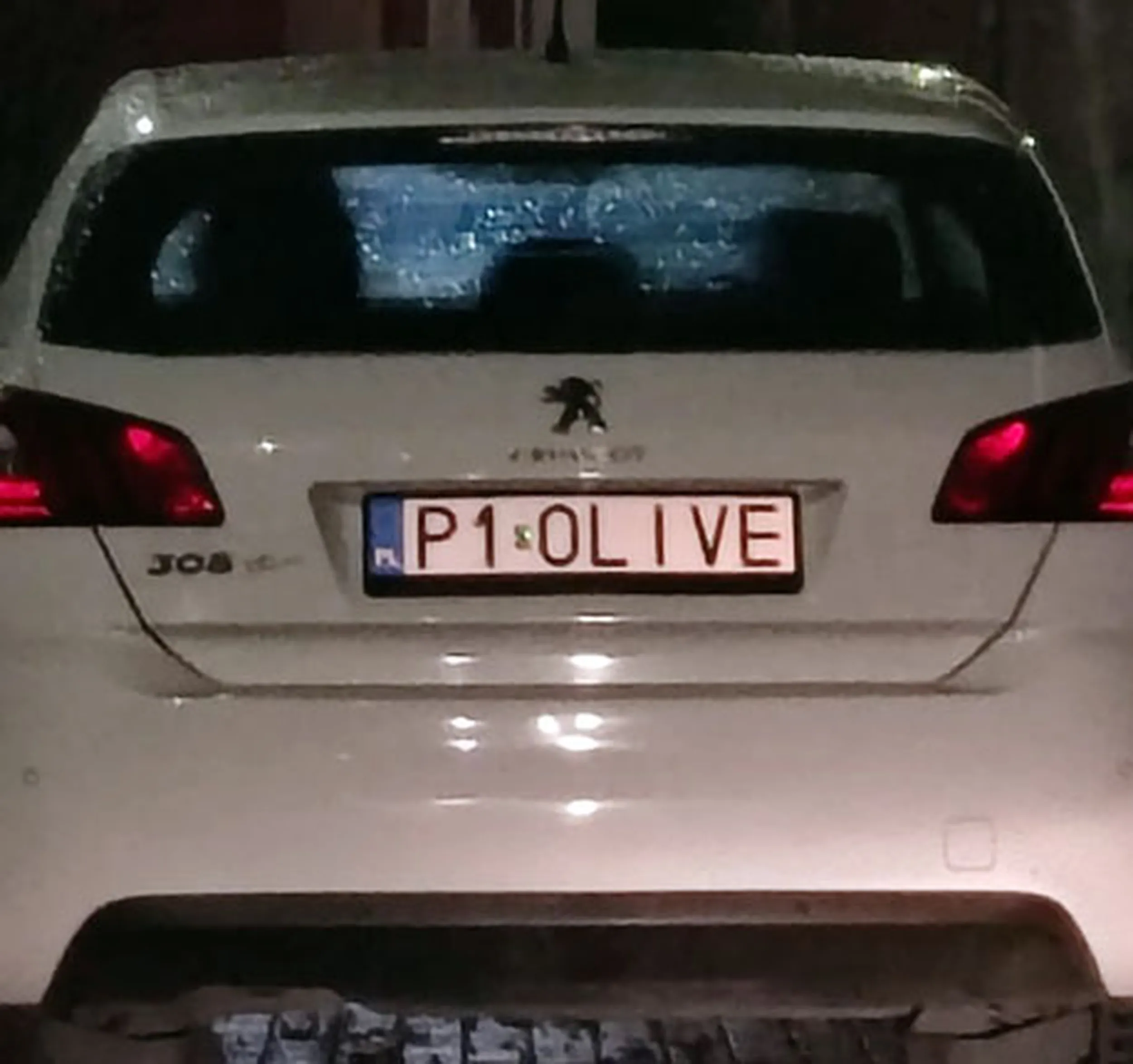 Fajny numer, blacha P1 OLIVE