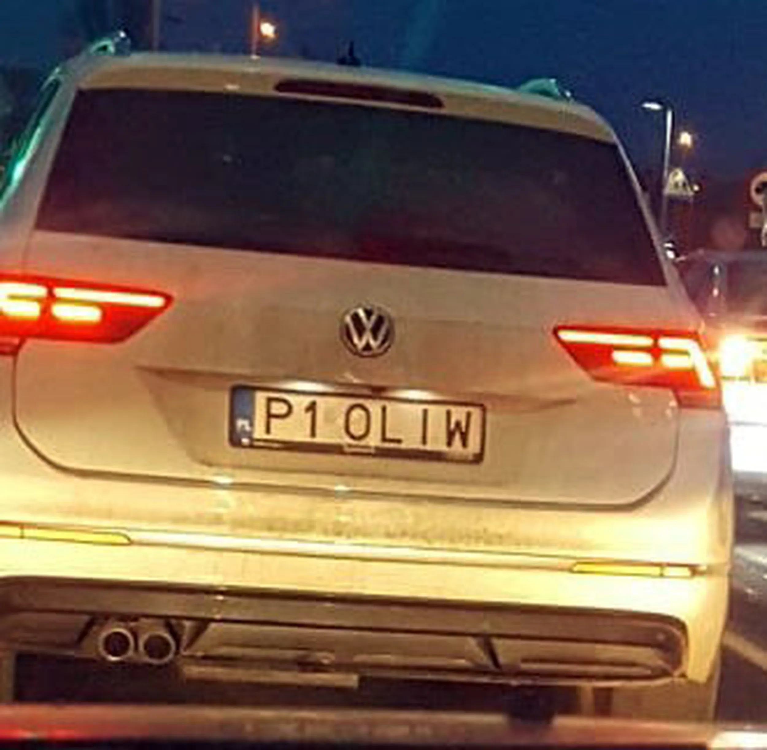 Fajny numer, blacha P1 OLIW