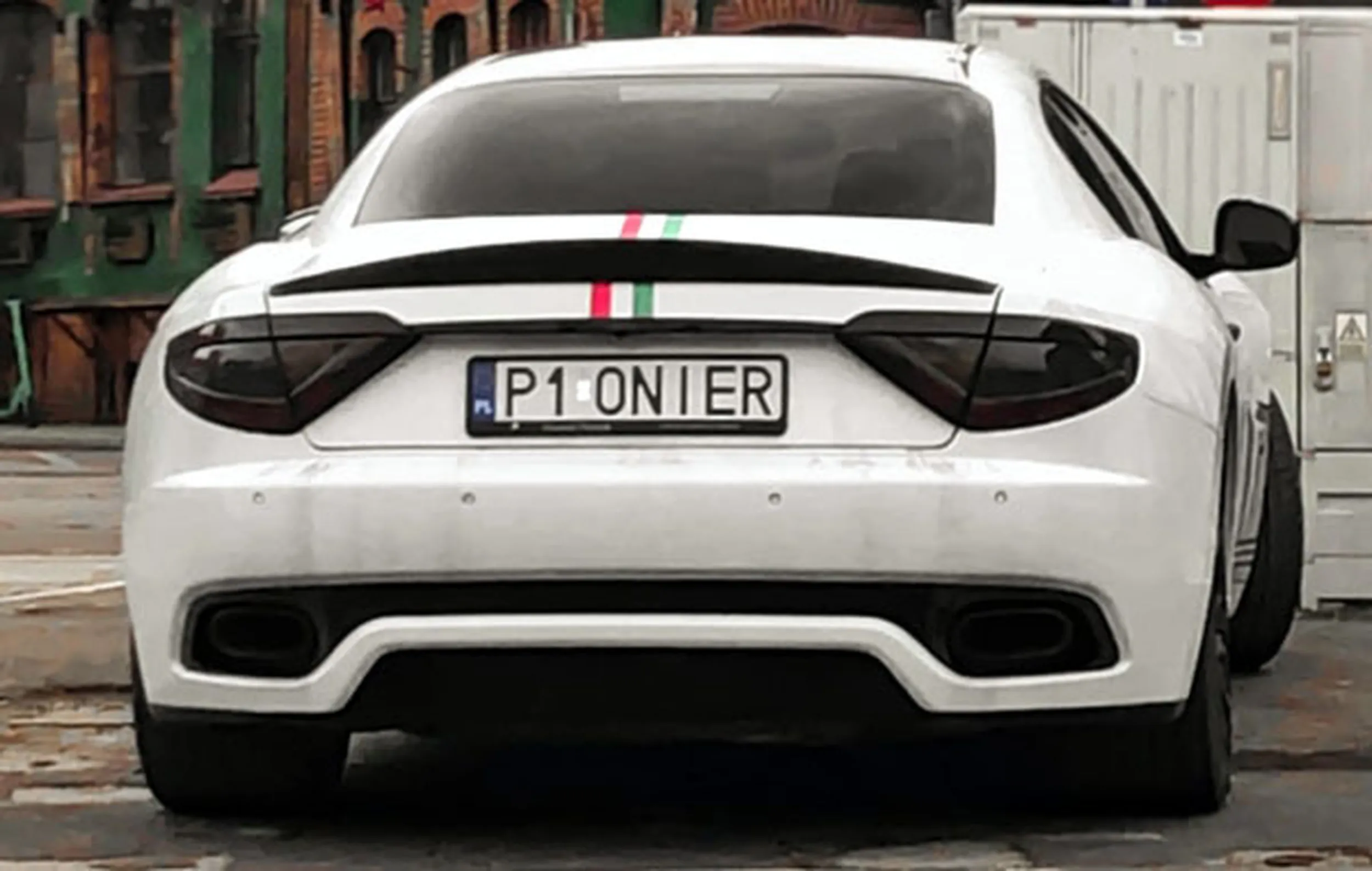 Fajny numer, blacha P1 ONIER