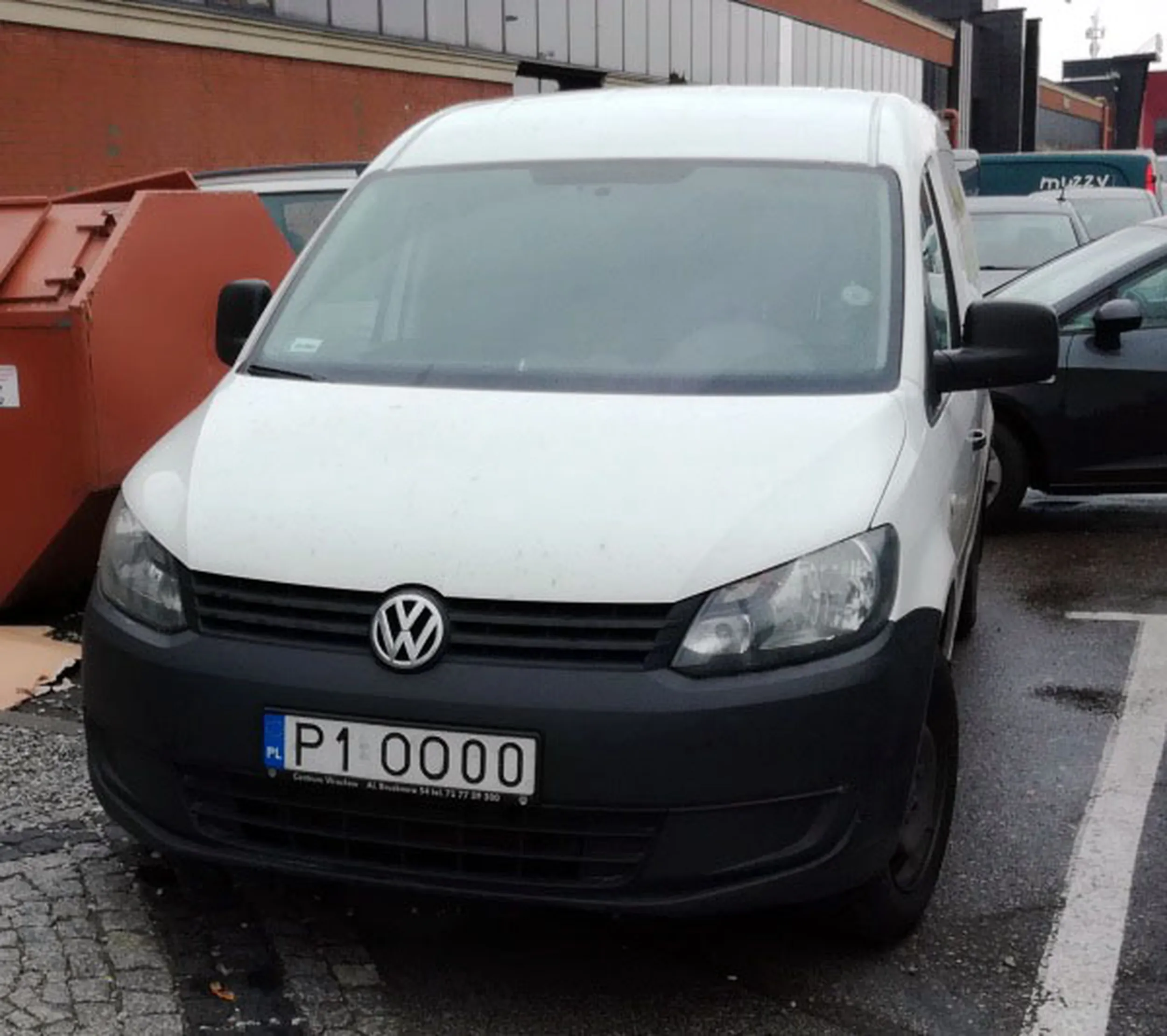 Fajny numer, blacha P1 OO00