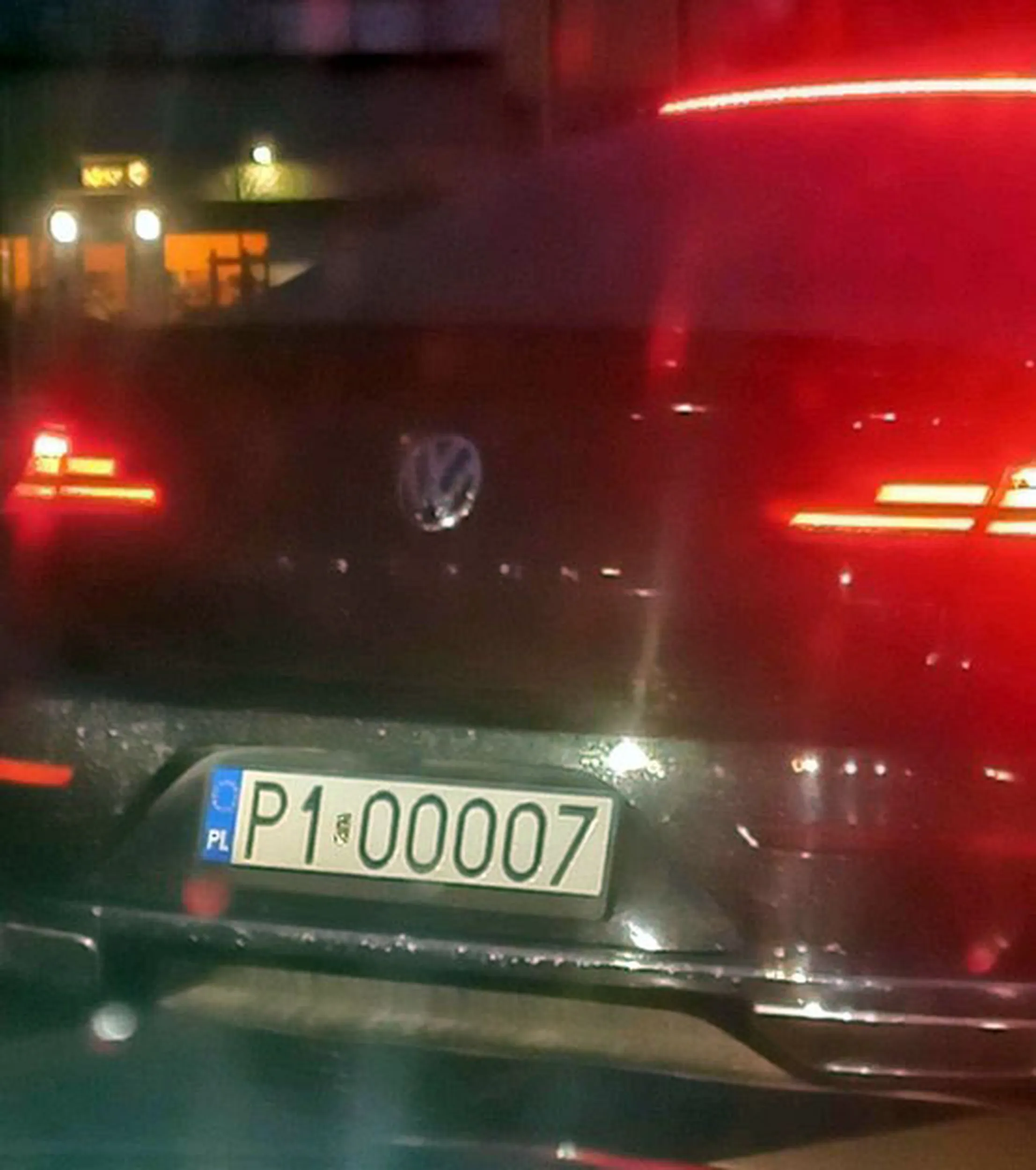 Fajny numer, blacha P1 OOOO7