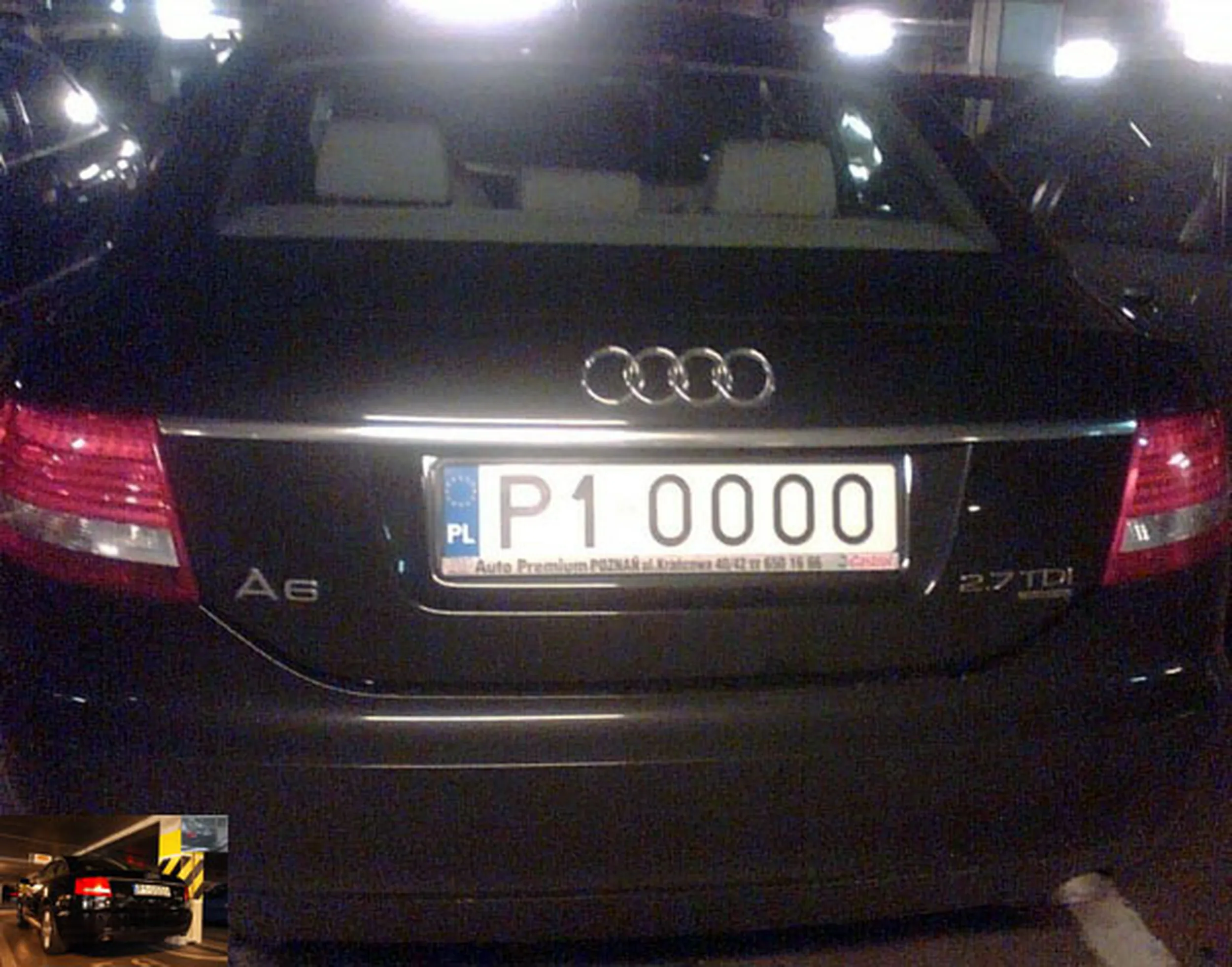 Fajny numer, blacha P1 OOOO