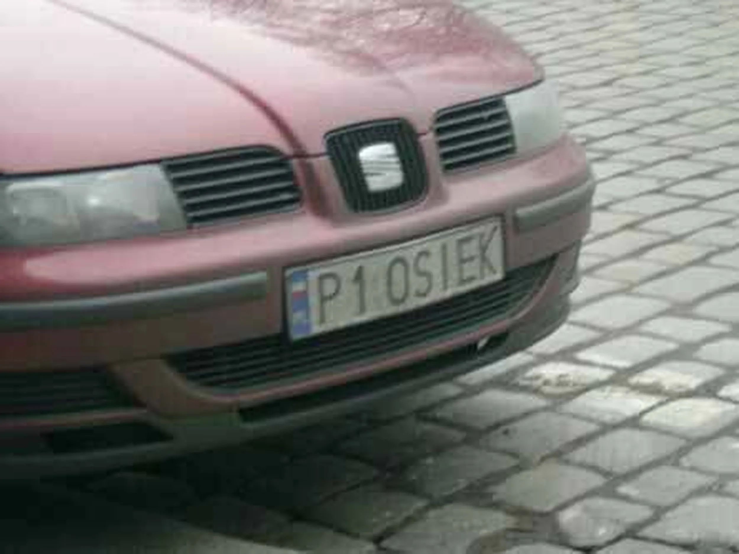 Fajny numer, blacha P1 OSIEK