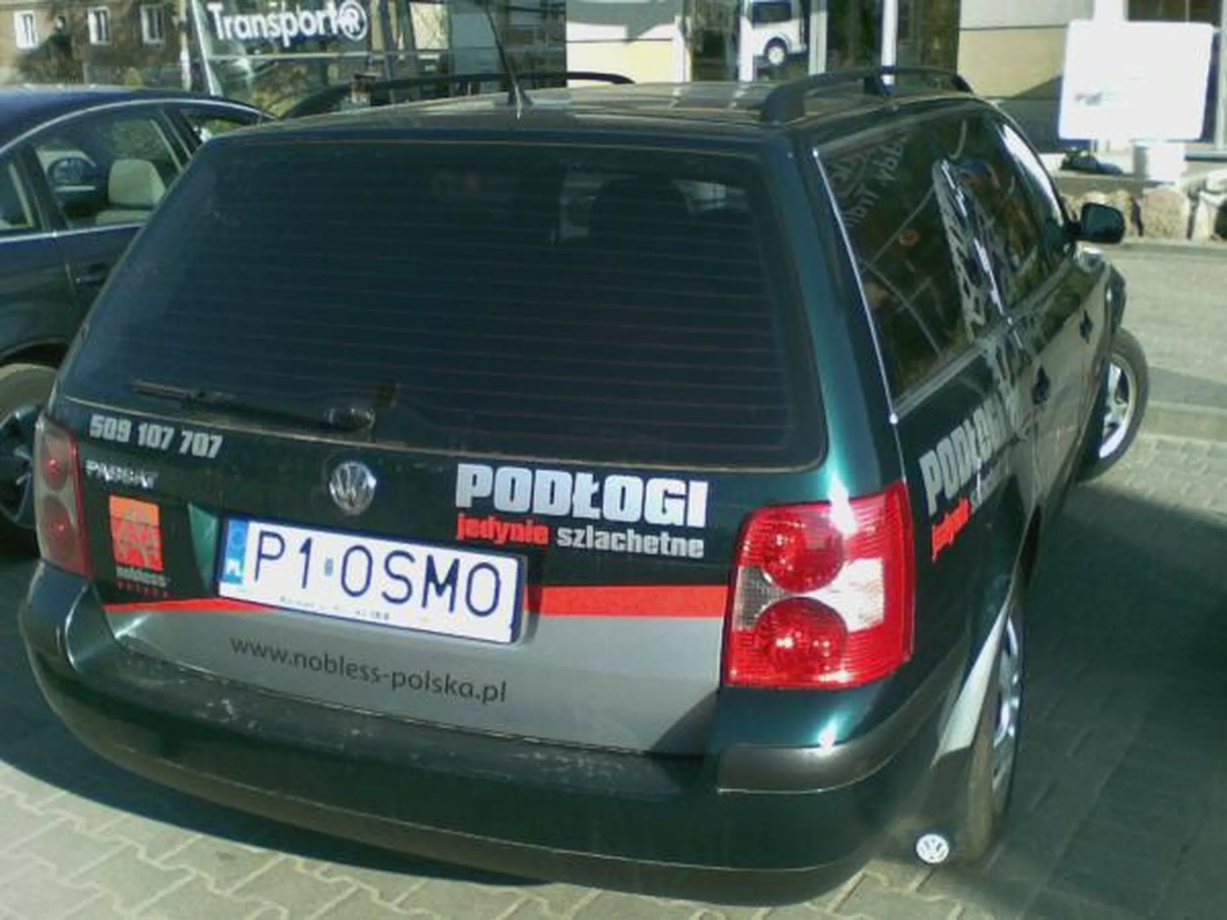 Fajny numer, blacha P1 OSMO