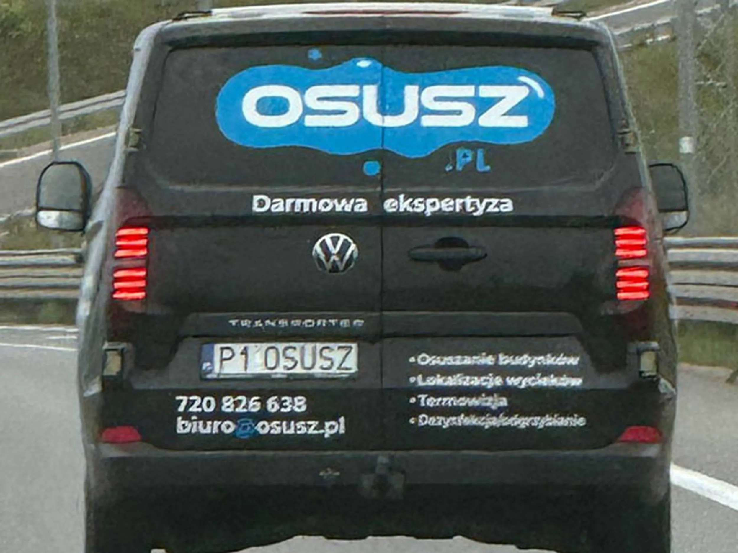 Fajny numer, blacha P1 OSUSZ