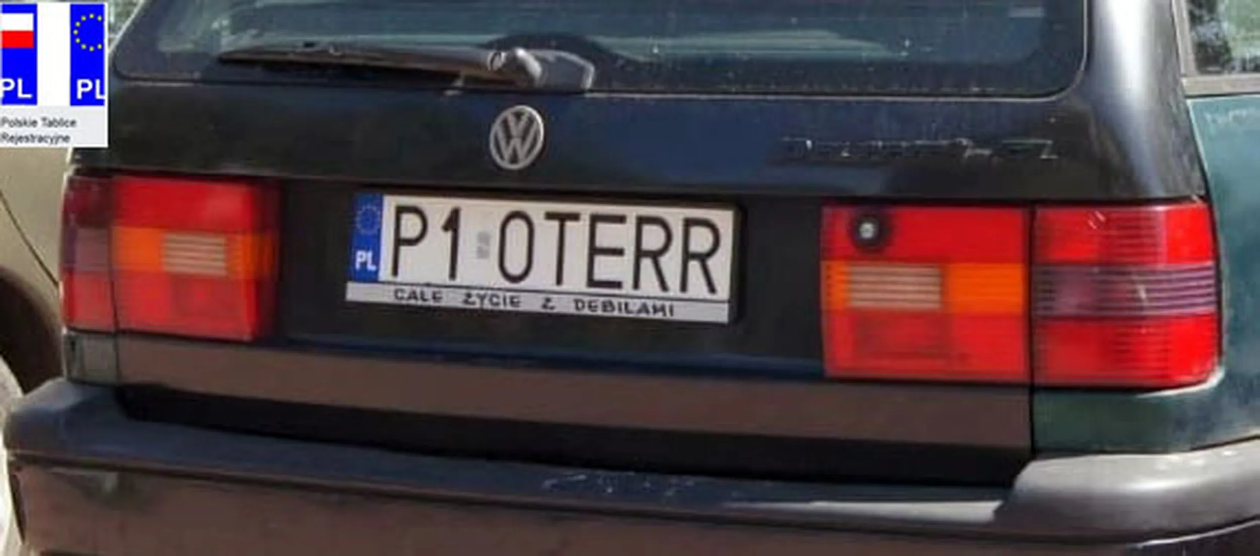 Fajny numer, blacha P1 OTERR